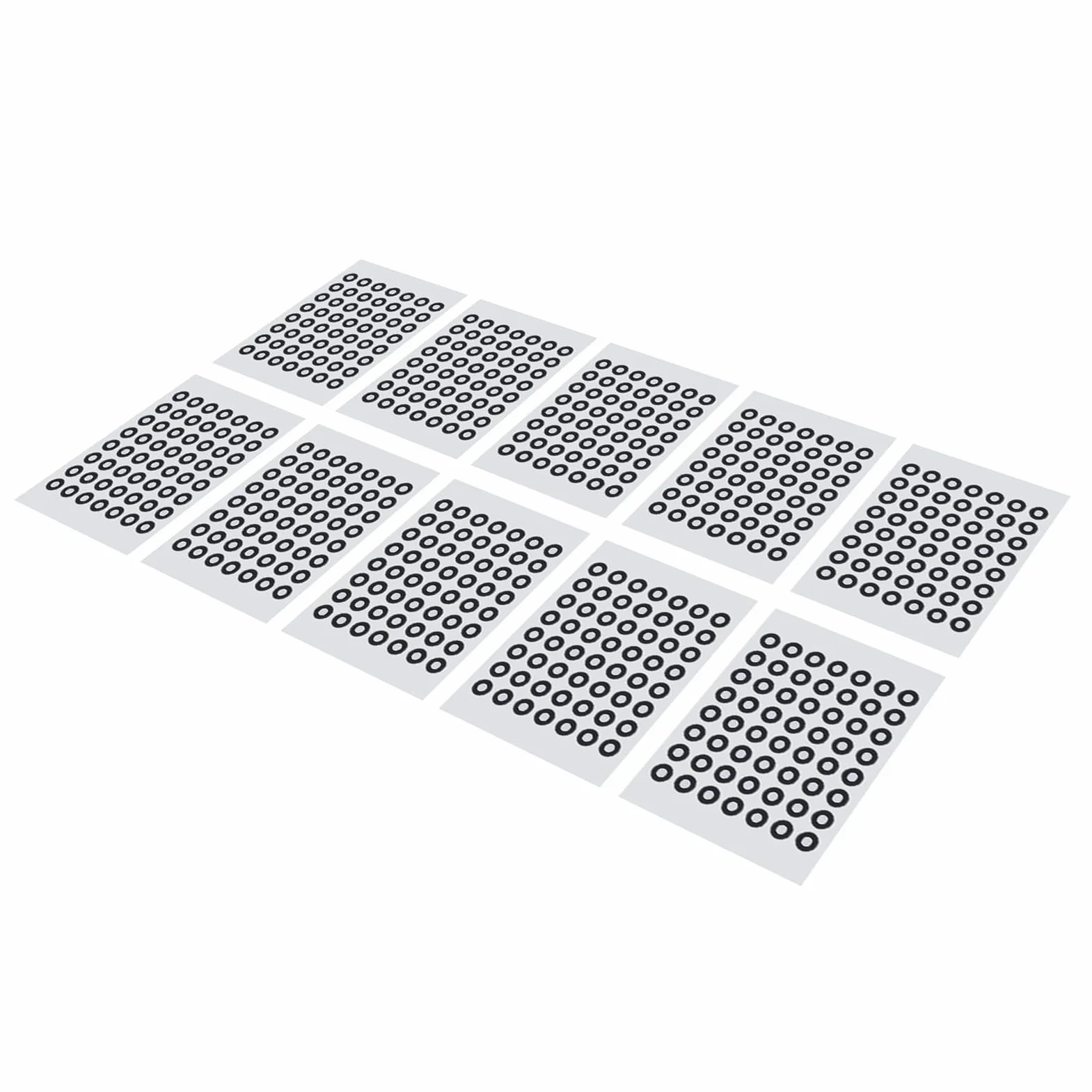 Znaczniki Punktów Odniesienia 3D do Skanowania 3D, Marker 3 Mm, 10 Arkuszy, 560 Punktów