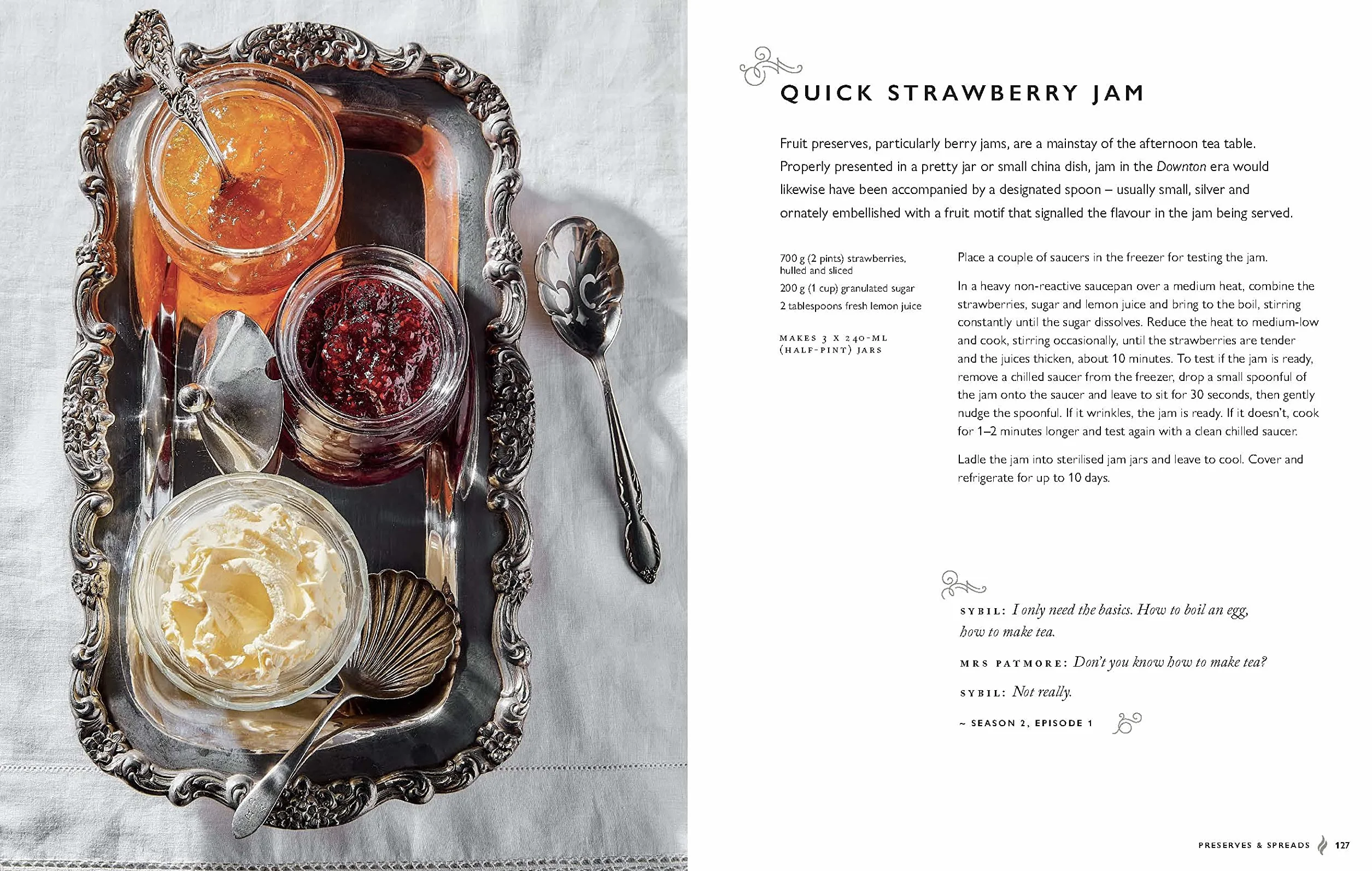 The Official Downton Abbey Afternoon Tea Cookbook