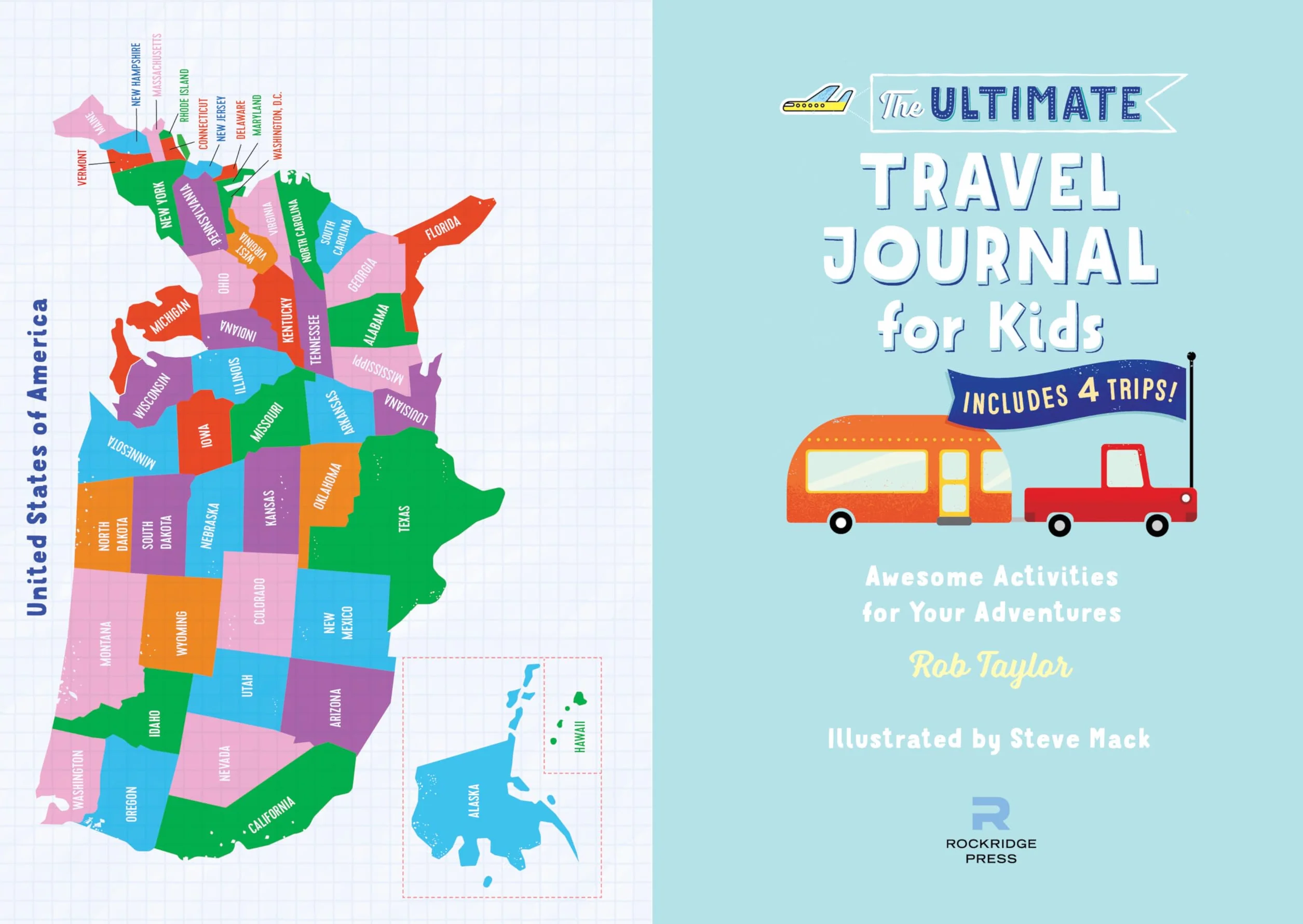 Travel Journal for Kids: Awesome Activities for Your Adventures
