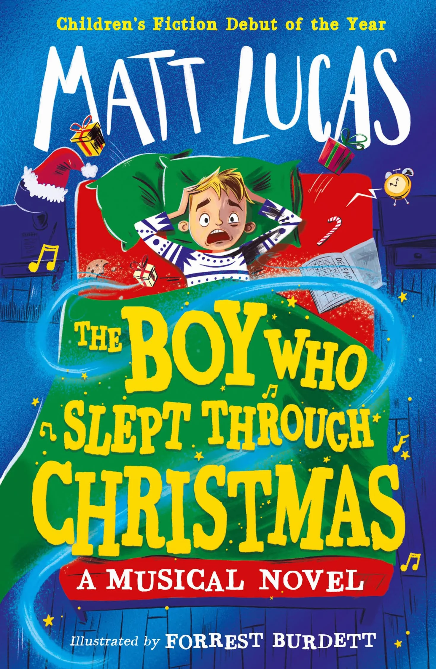 The Boy Who Slept Through Christmas: Magical Funny Illustrated Kids Adventure Book Musical Novel Paperback 2024