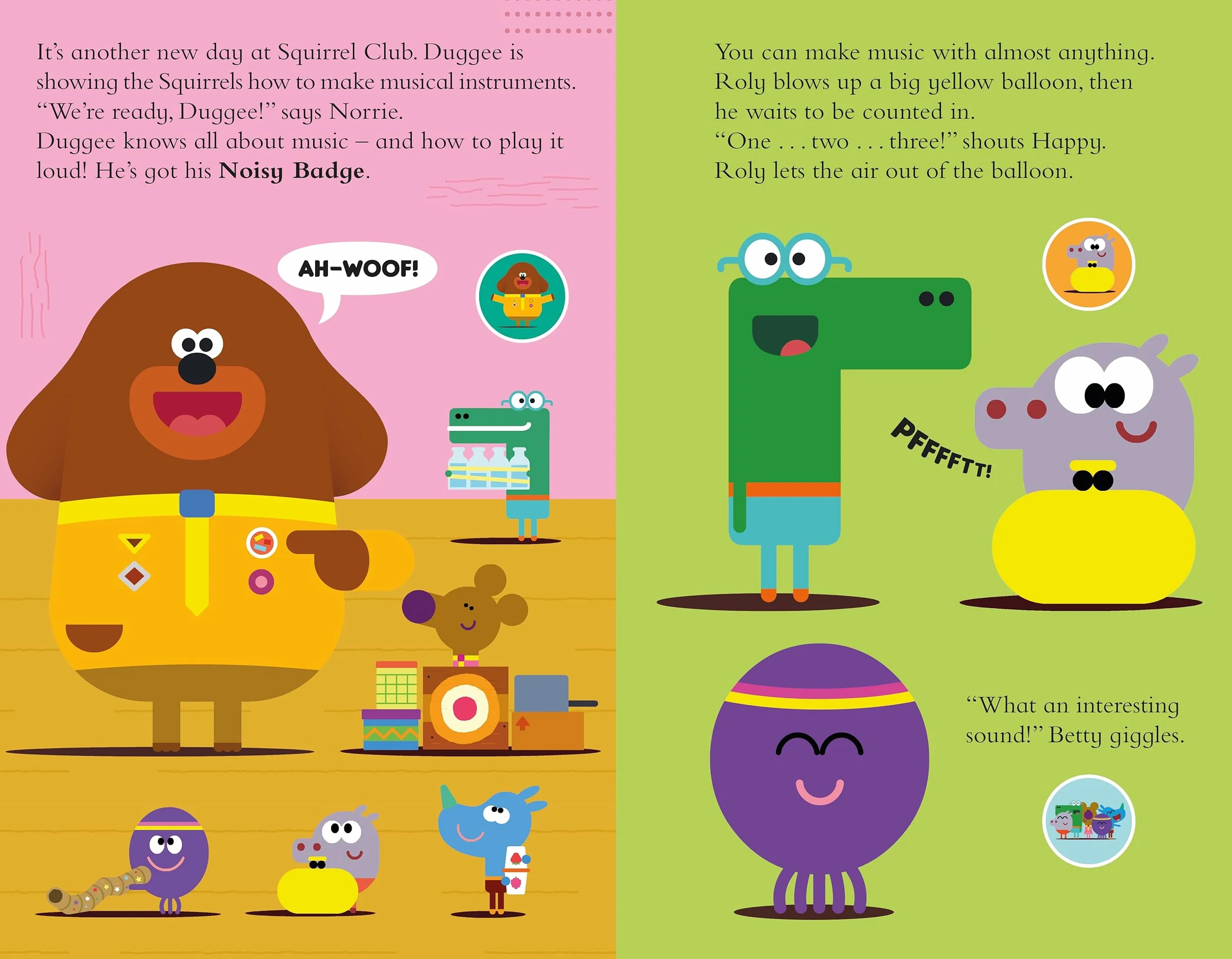 Hey Duggee: Duggee's Noisy Sound Book