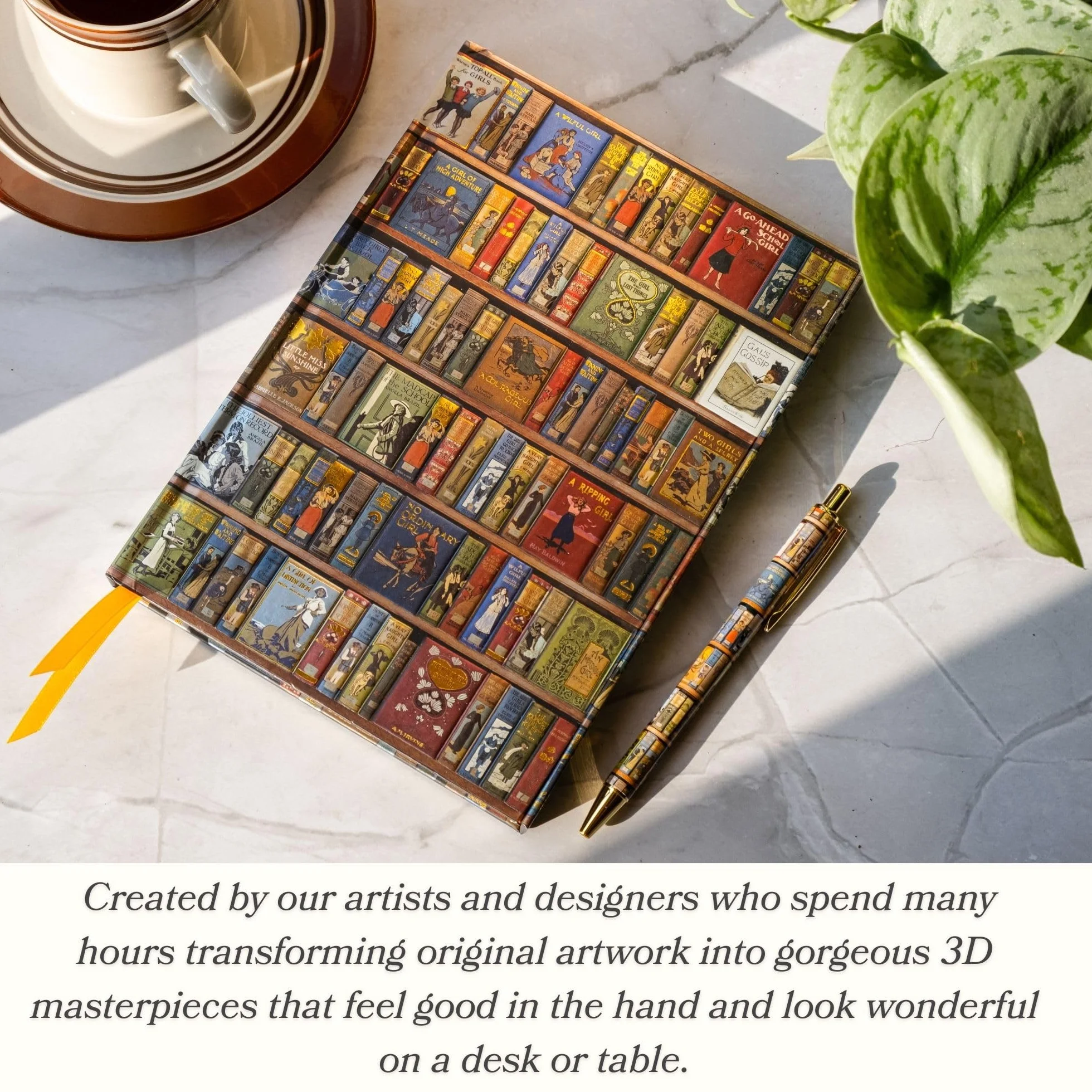 William Morris Seaweed Wallpaper Design Foiled Journal liniertes Blankbook mit festem Einband und Magnetverschluss