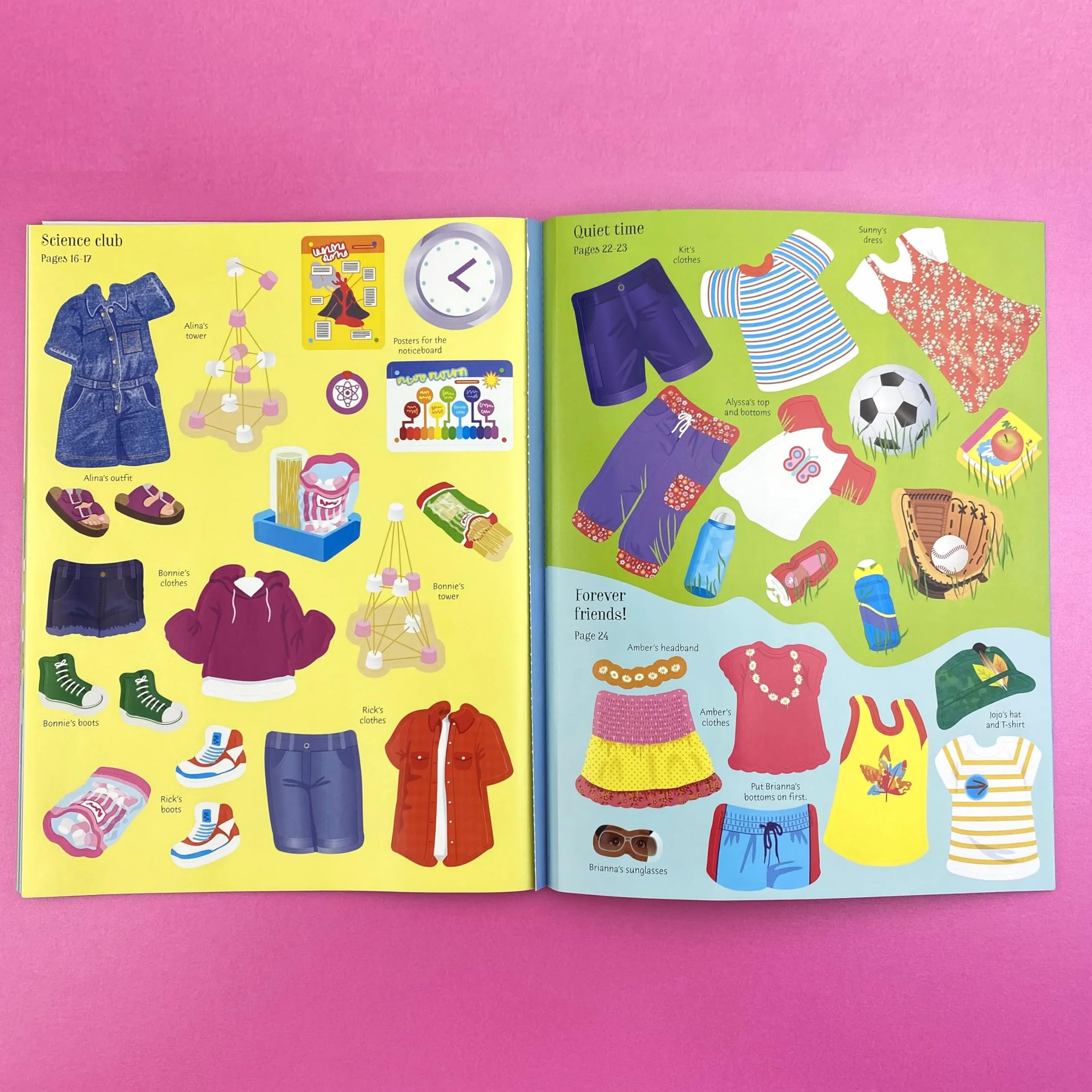 Sticker Dolly Dressing Summer Camp: 33