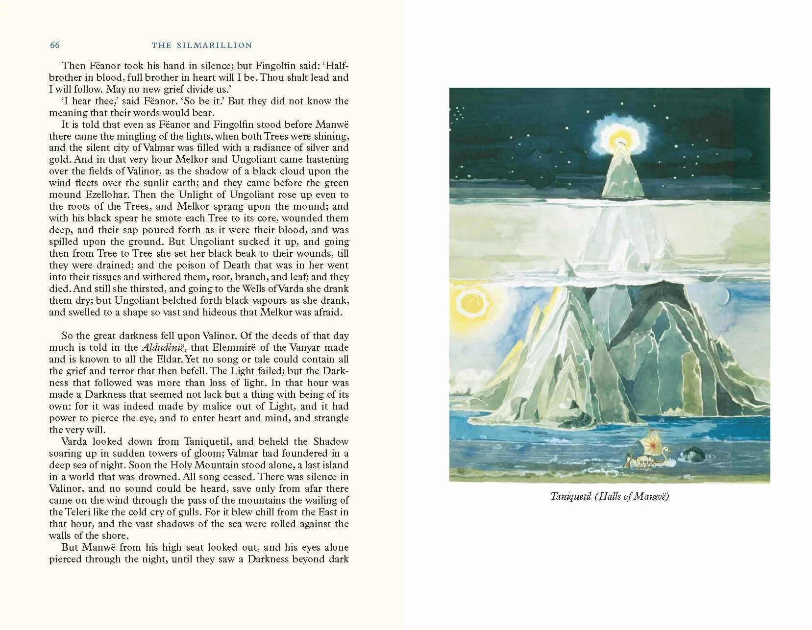 The Silmarillion Illustrated by J.R.R. Tolkien