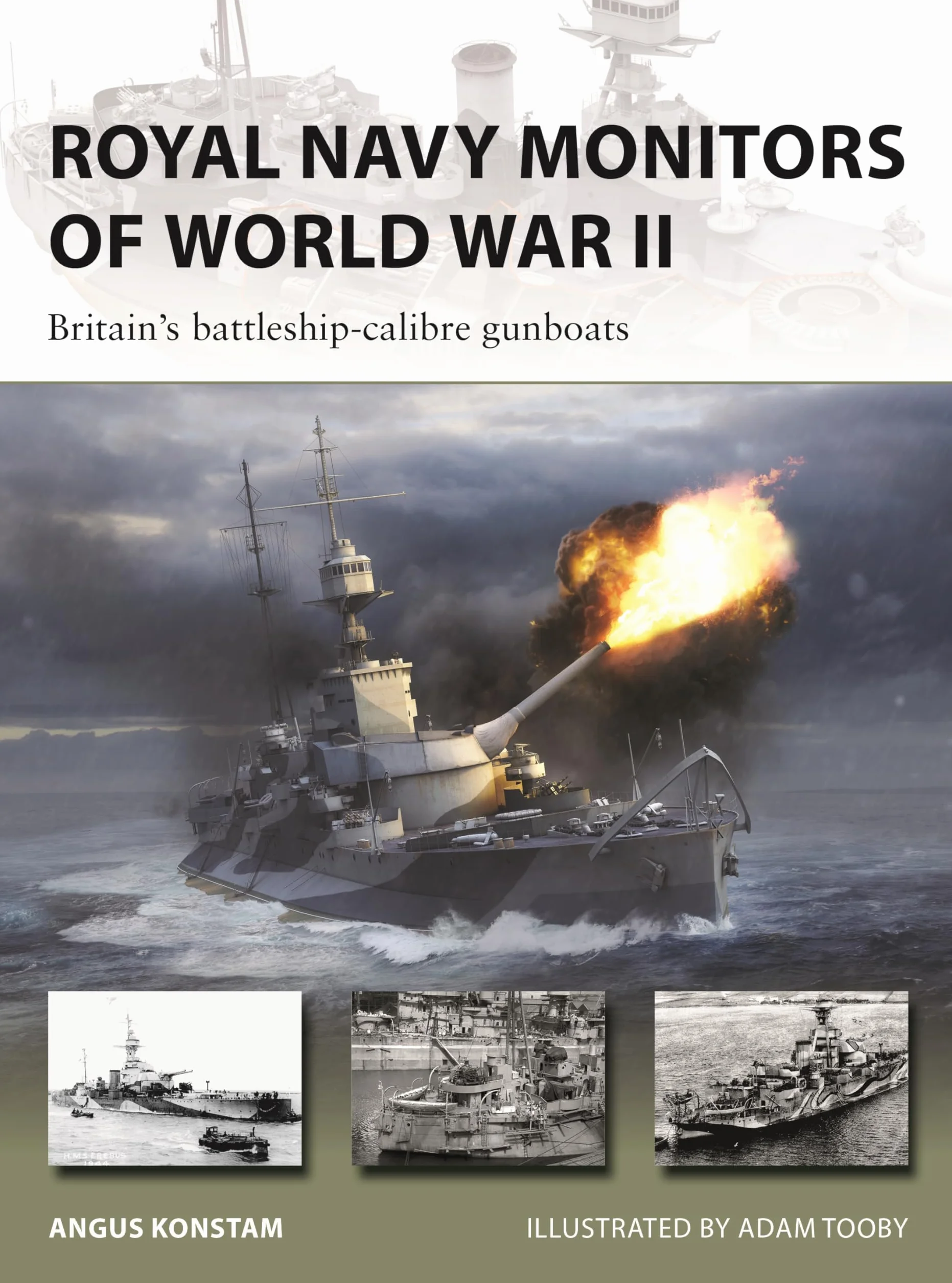 Royal Navy Monitors of World War II: Britain's battleship-calibre gunboats 343