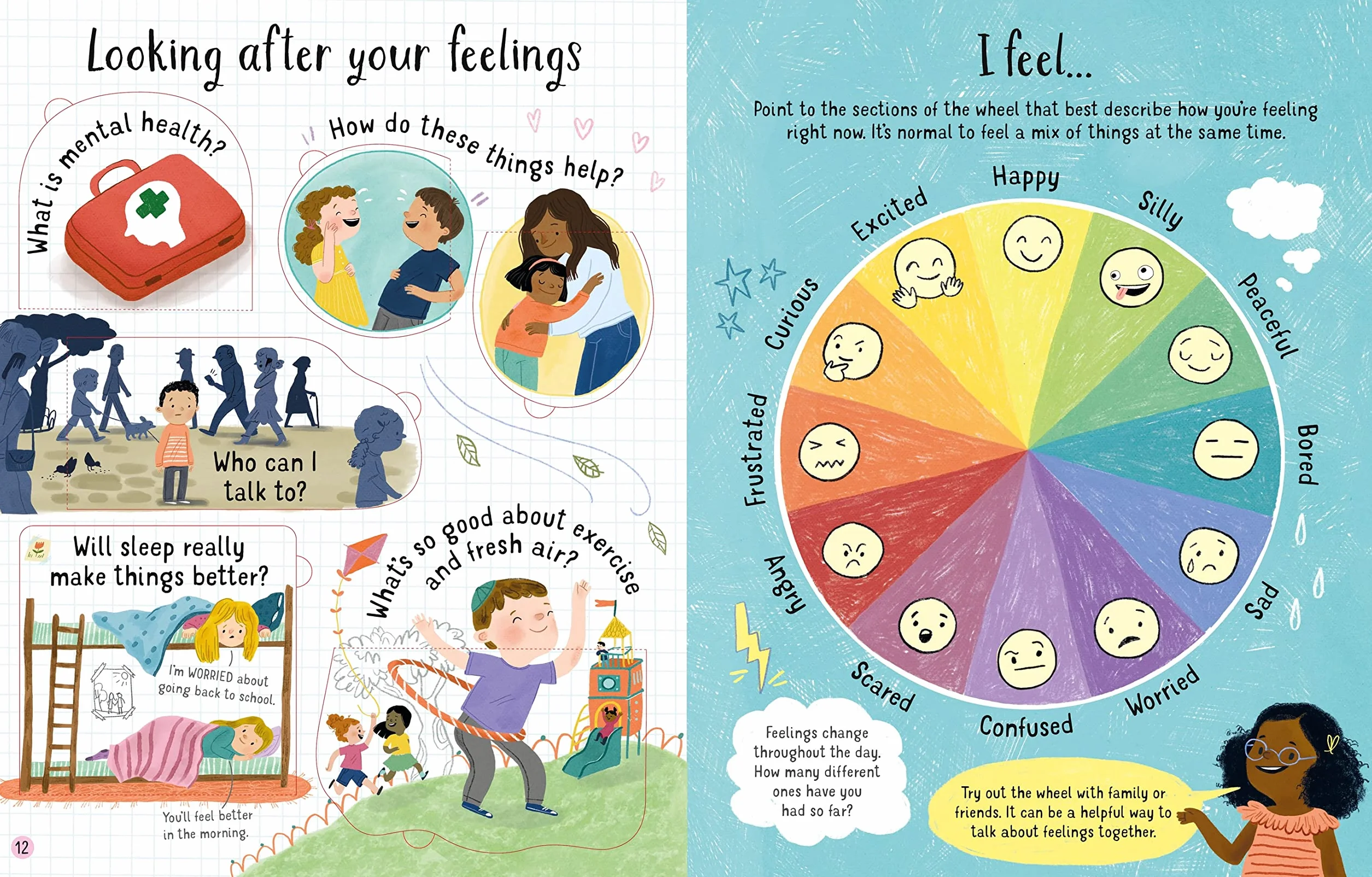 Lift-the-Flap Questions and Answers About Feelings