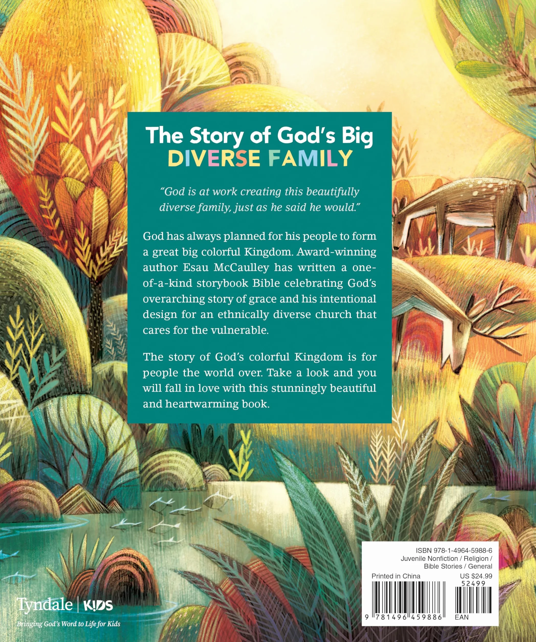 God's Colorful Kingdom Storybook Bible: The Story of God's Big Diverse Family