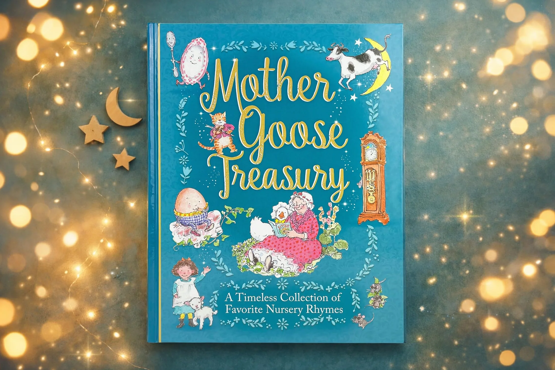 Mother Goose Treasury: A Beautiful Collection of Favorite Nursery Rhymes