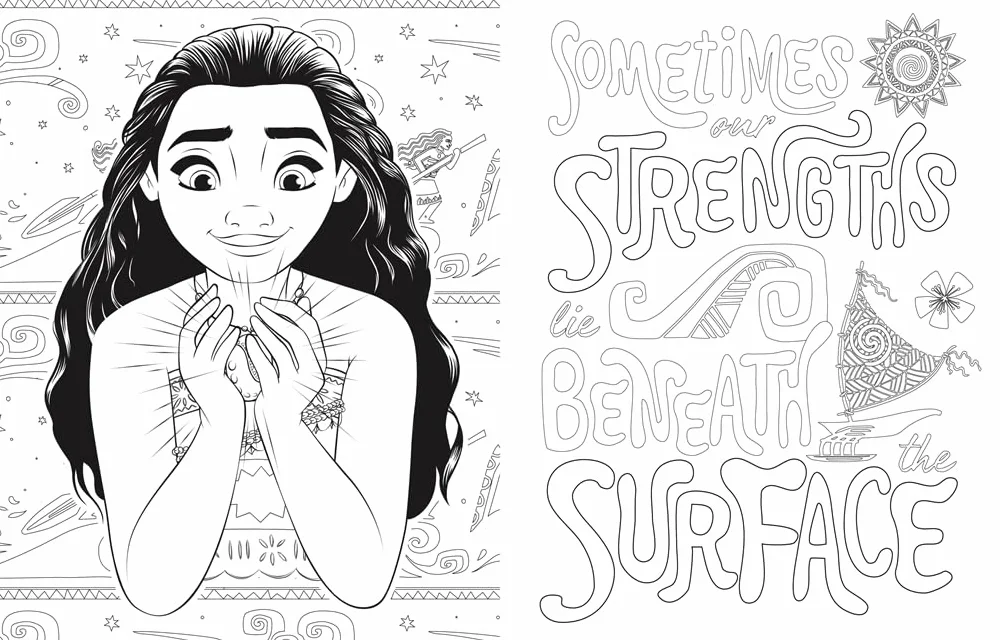 Disney Quotes to Live Your Life By Colouring Book: Inspirational Sayings & Words of Wisdom