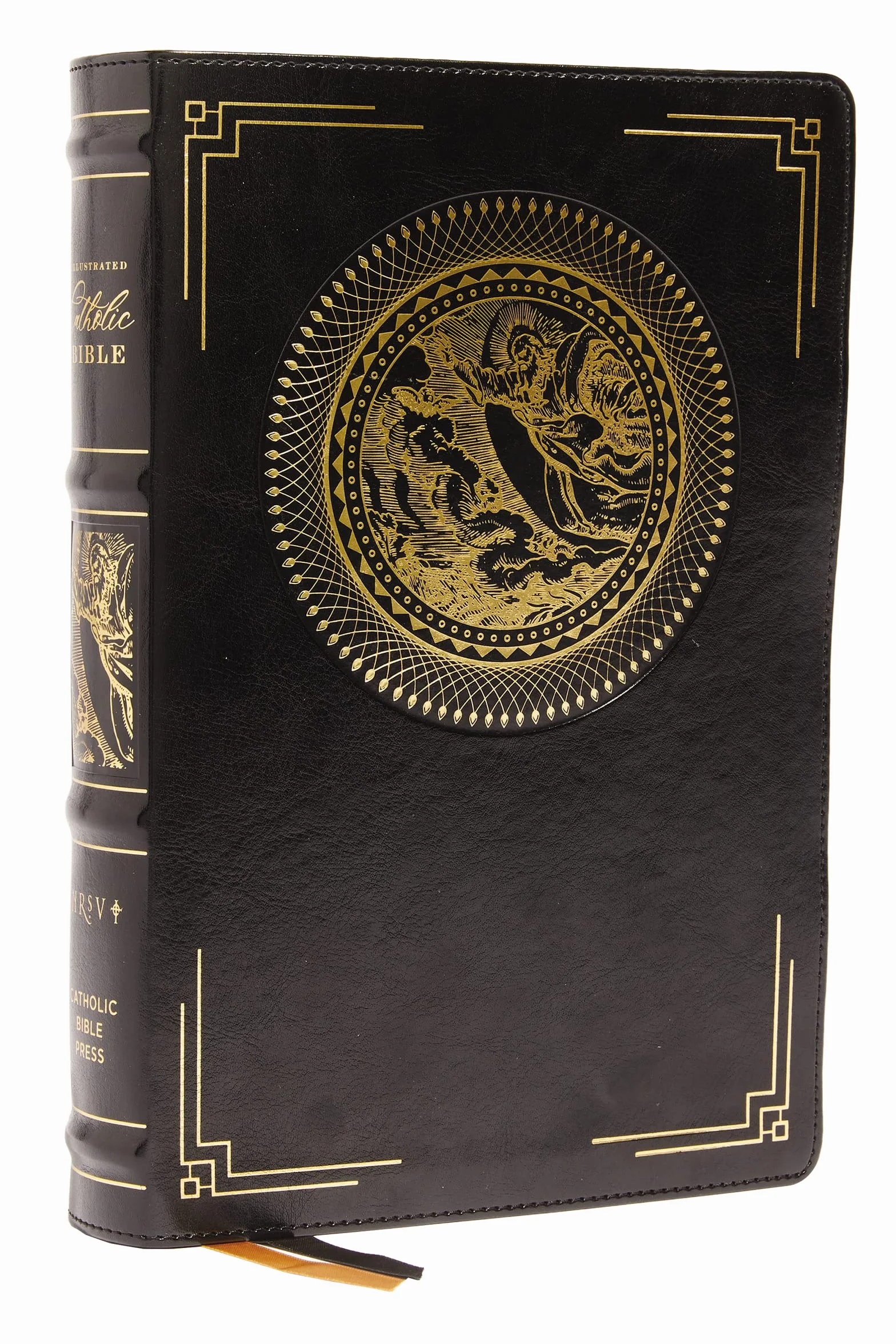 Nrsvce, Illustrated Catholic Bible, Leathersoft, Comfort Print: Holy Bible