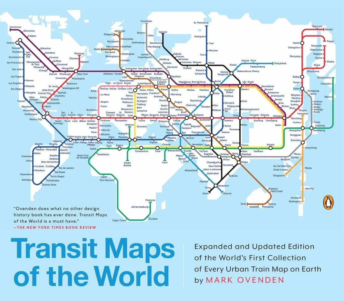 Transit Maps of the World: Expanded Edition, Urban Train Map Collection
