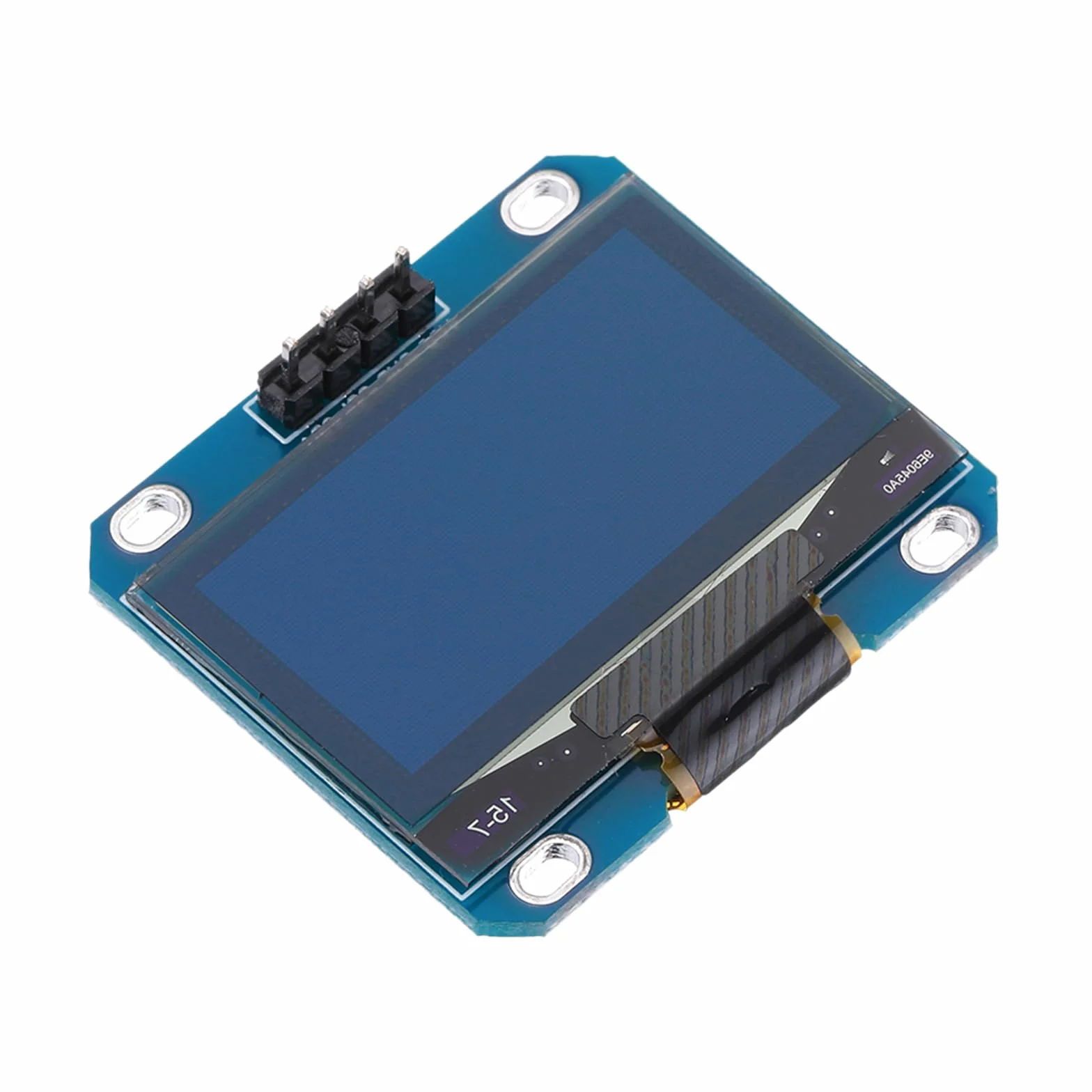 QUARKZMAN Moduł ekranu LCD OLED 1,3 cala 128x64 I2C IIC niebieski