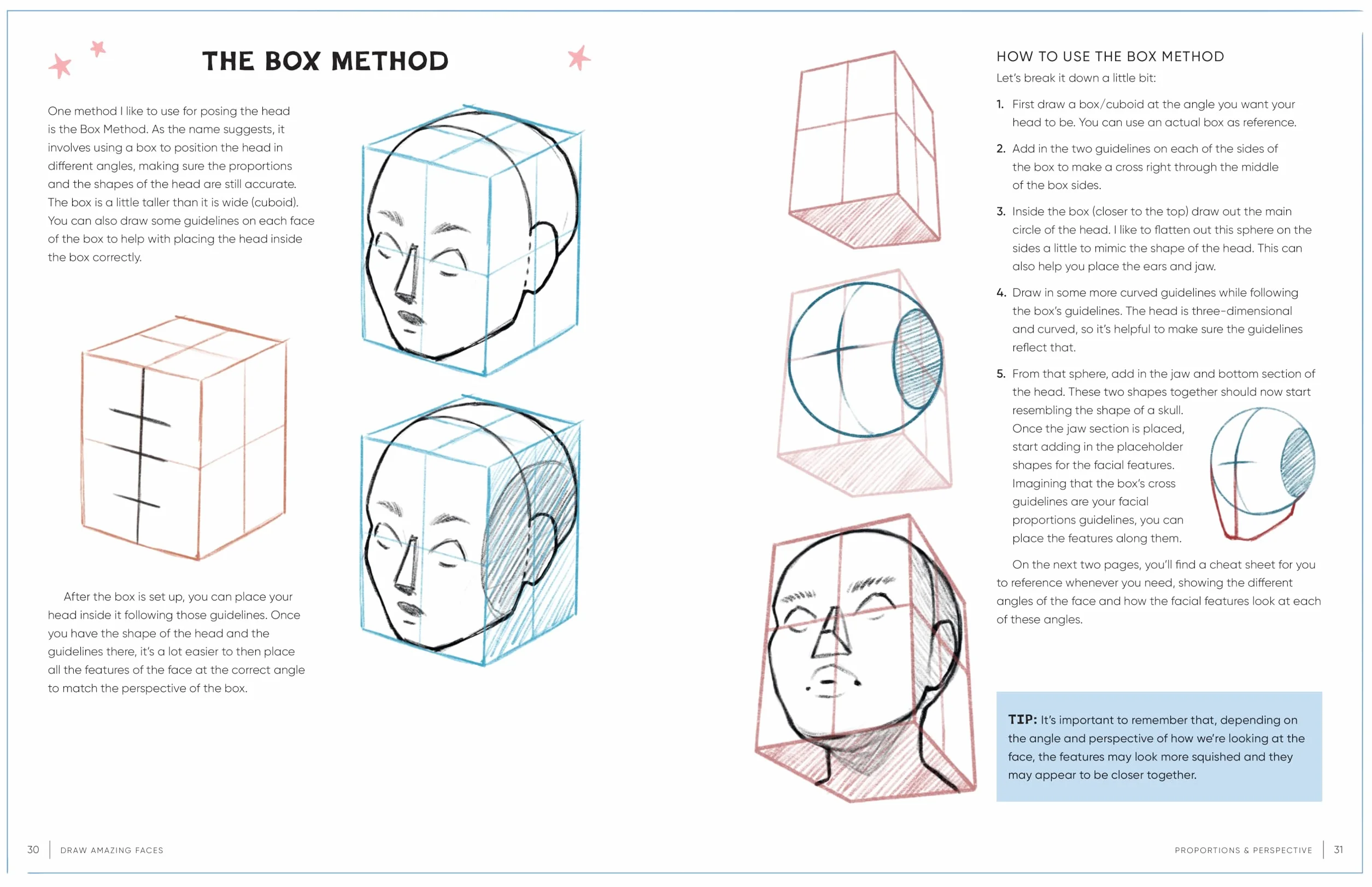Draw Amazing Faces: Learn the Basics and Develop Your Own Style