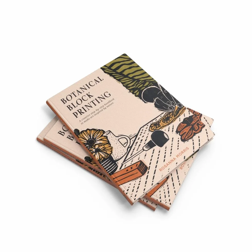 Botanical Block Printing: The new craft and design book for easy modern linocut prints, perfect for pattern art carving projects