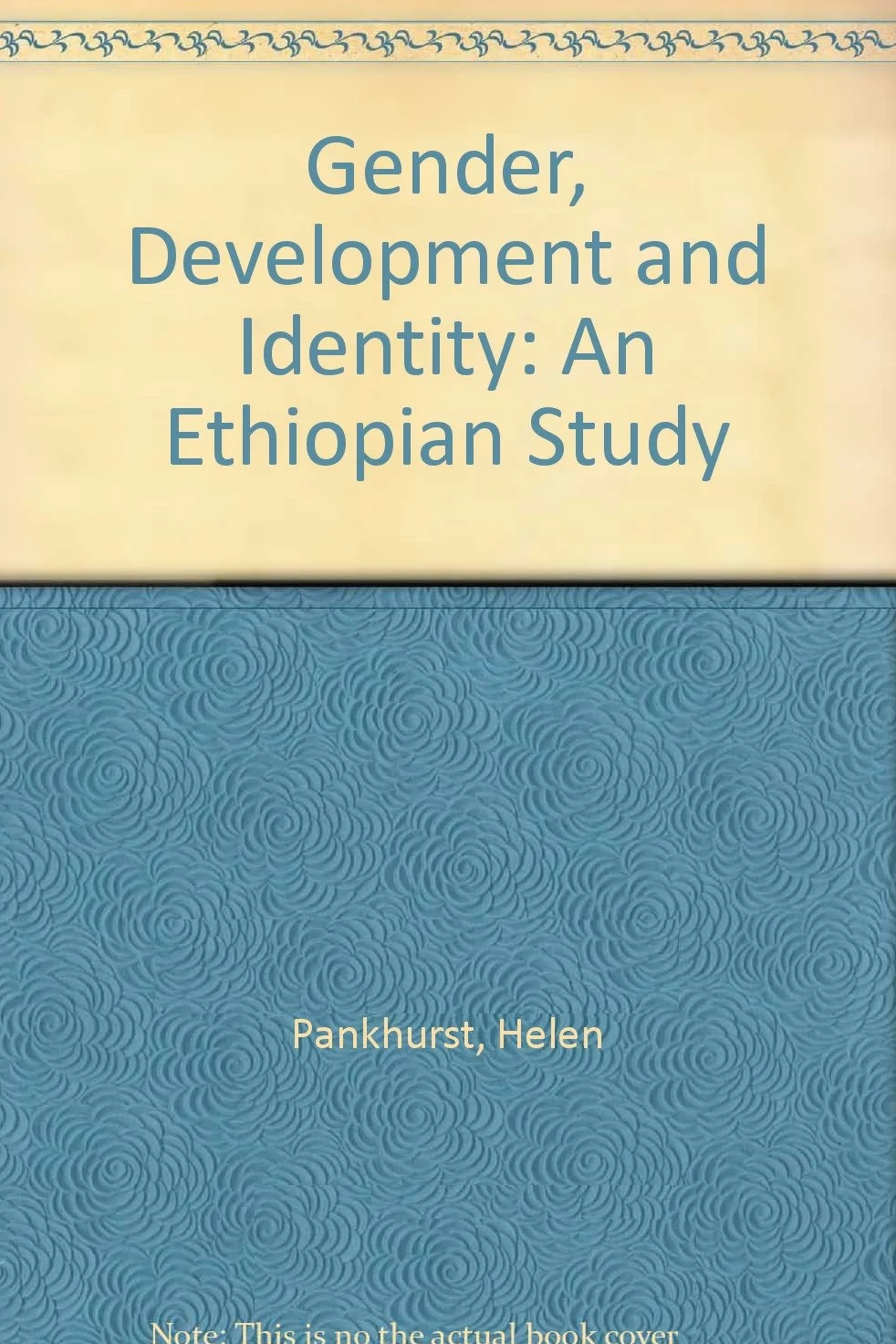 Gender, Development and Identity: An Ethiopian Study