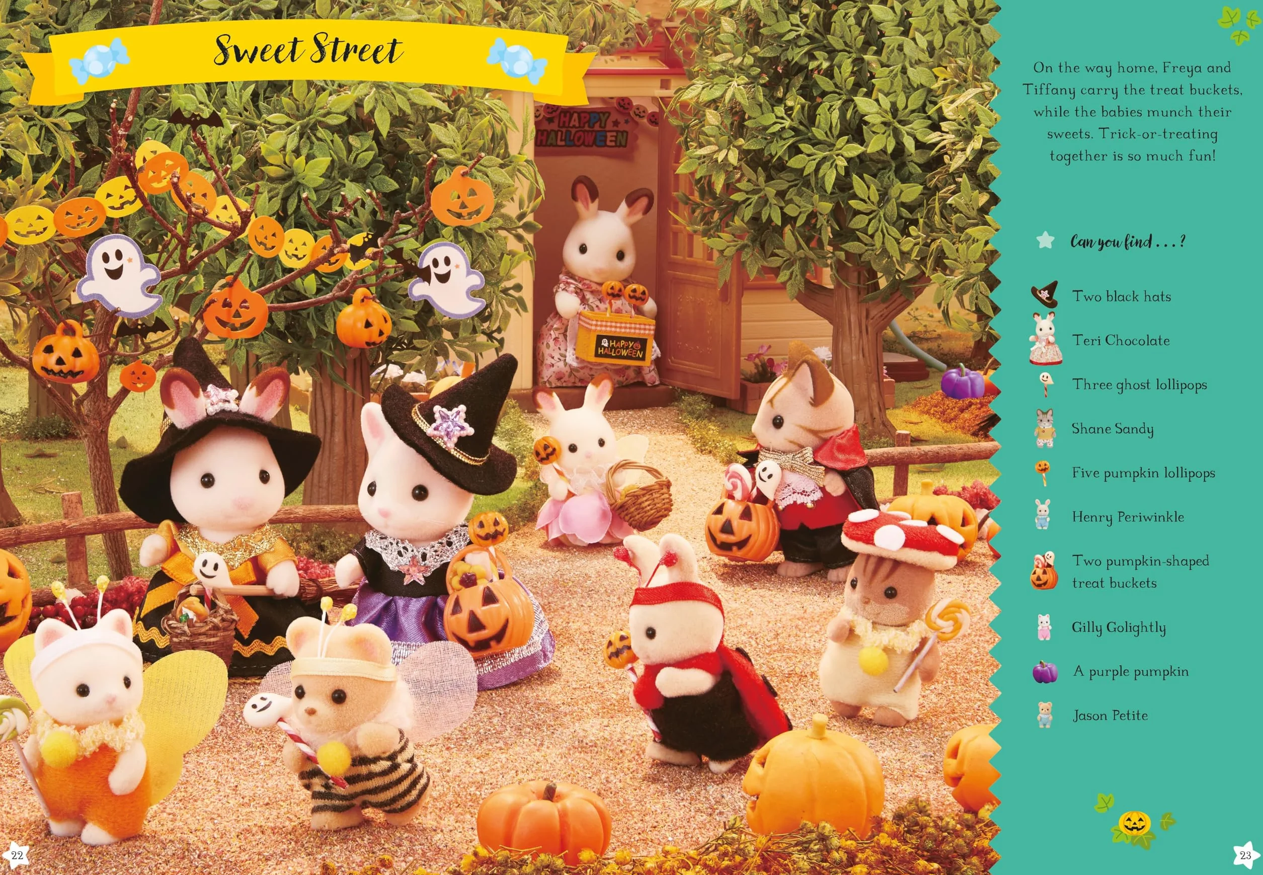 Sylvanian Families: Halloween Search and Find: Official Search and Find