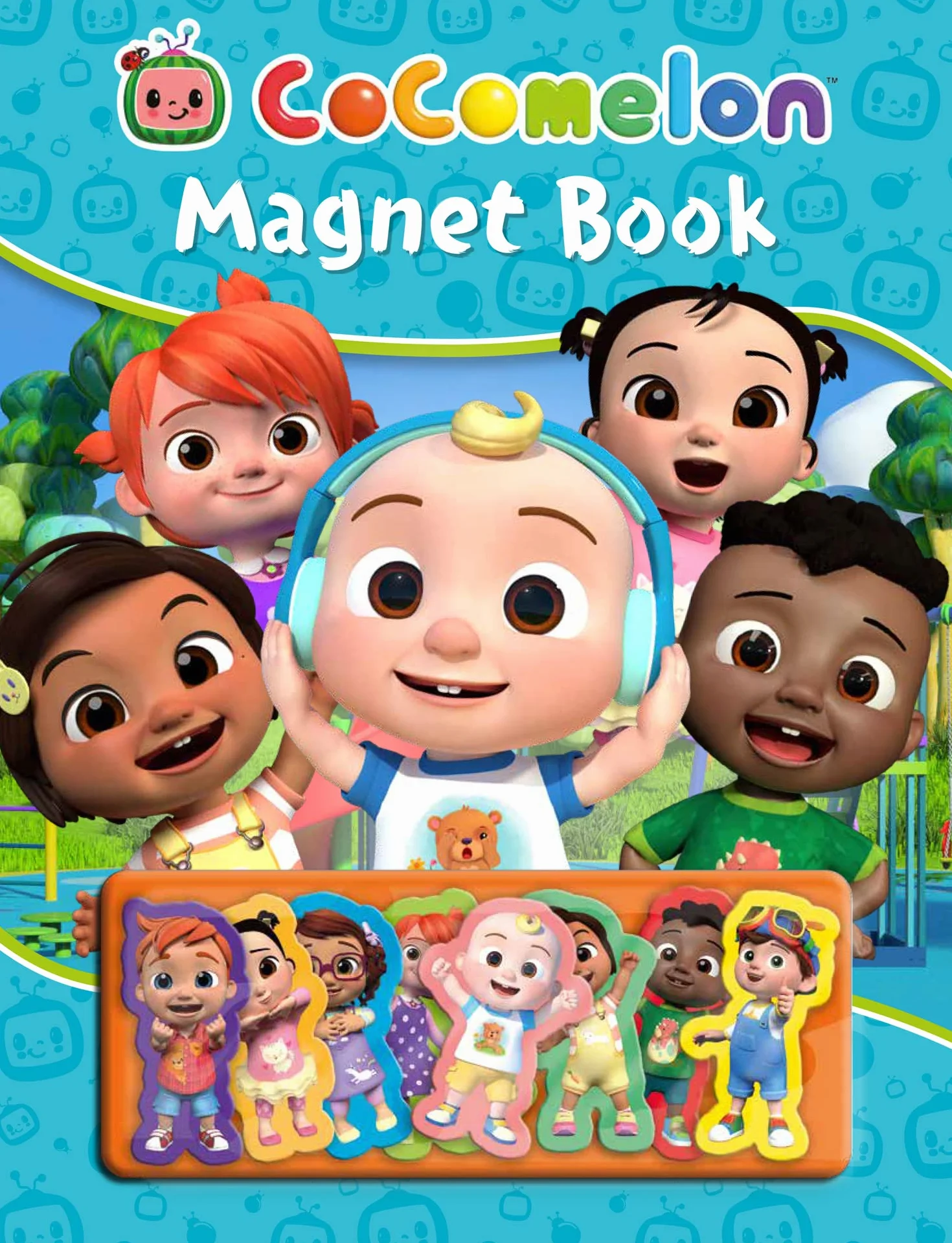 CoComelon Magnet Book with 8 Magnets: Fun Illustrated Play Book for Kids Ages 3-5