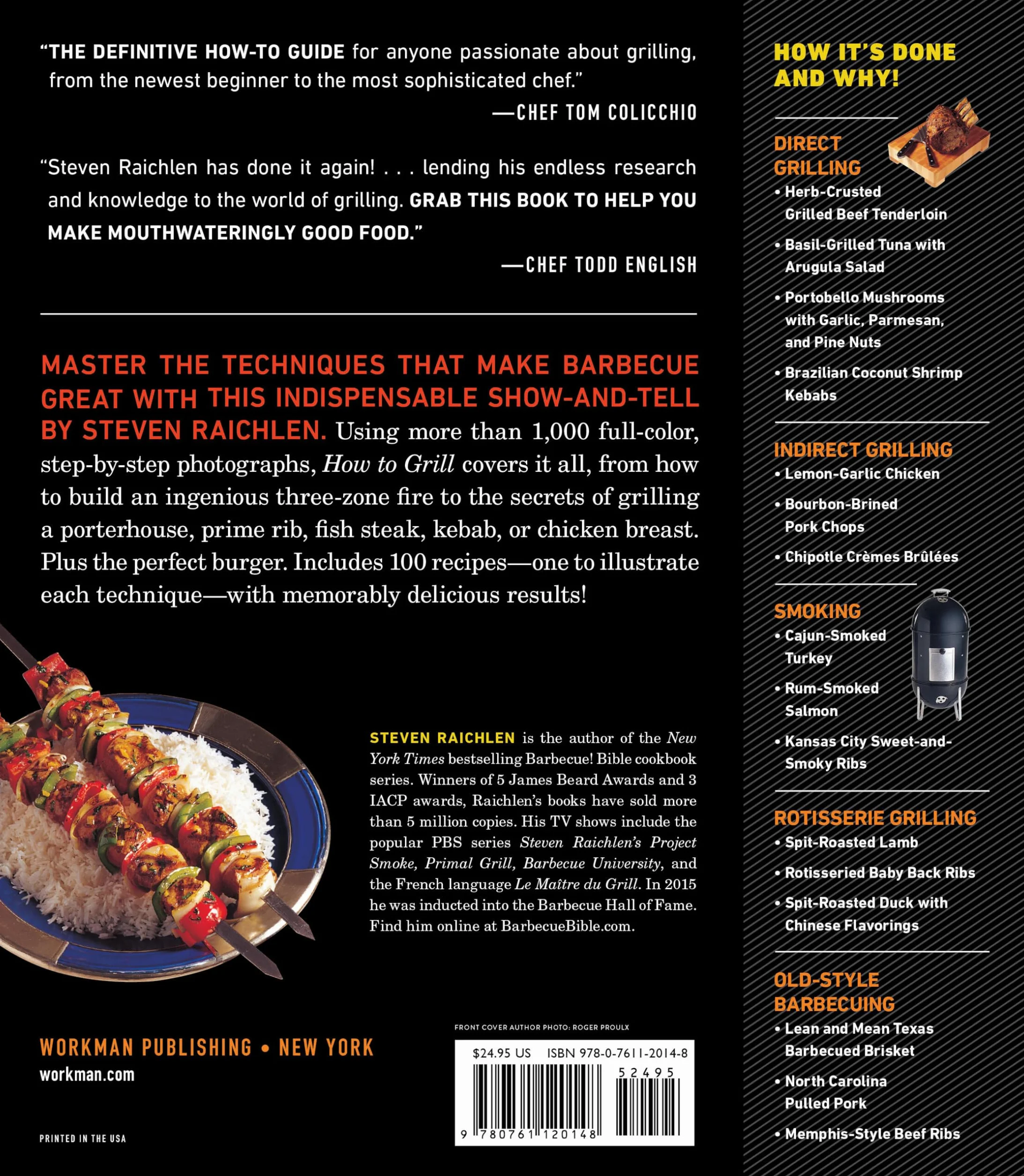 Barbecue Bible! Cookbook: The Complete Illustrated Book of Barbecue Techniques