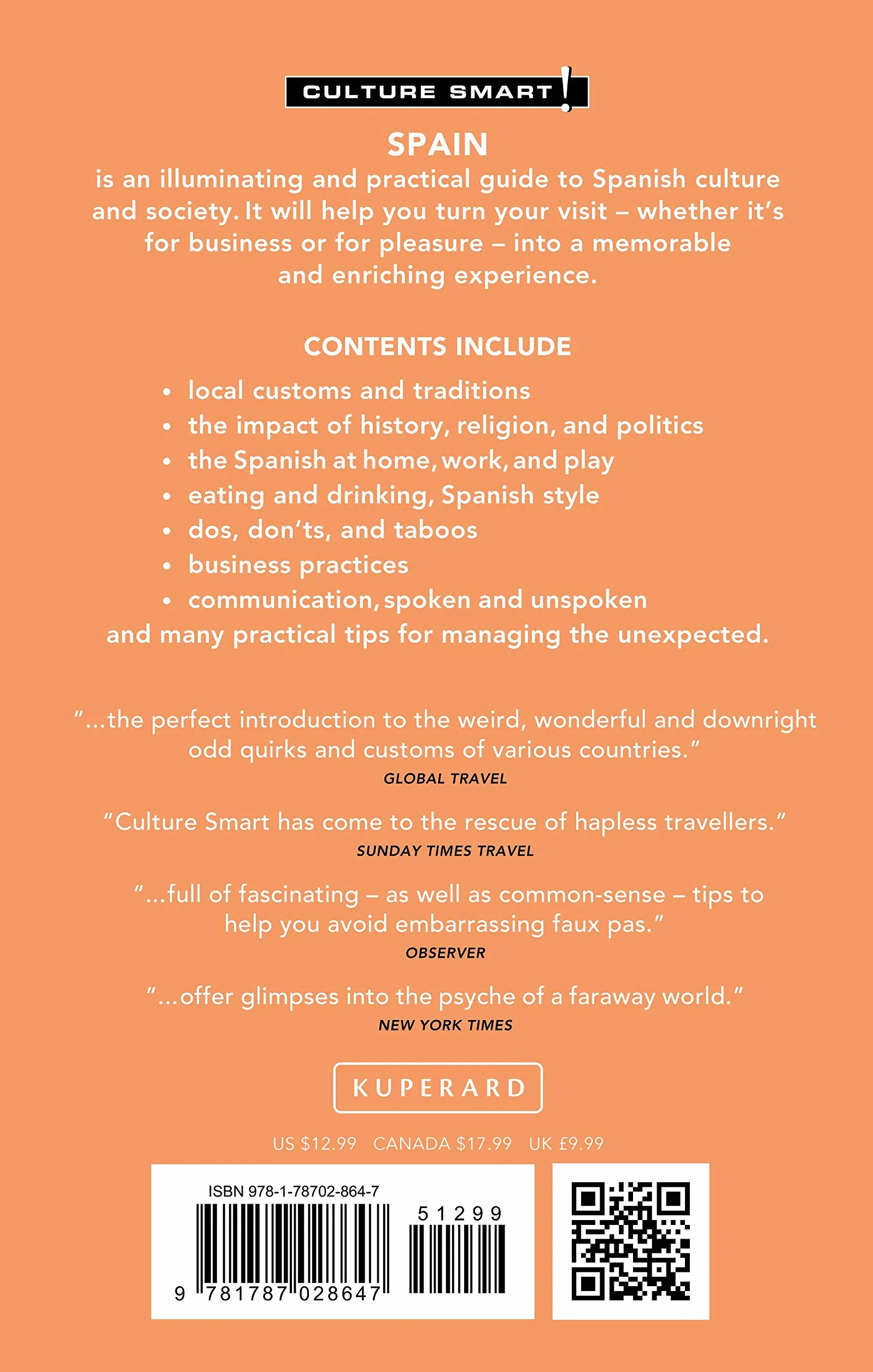Spain - Culture Smart!: The Essential Guide to Customs & Culture: 108