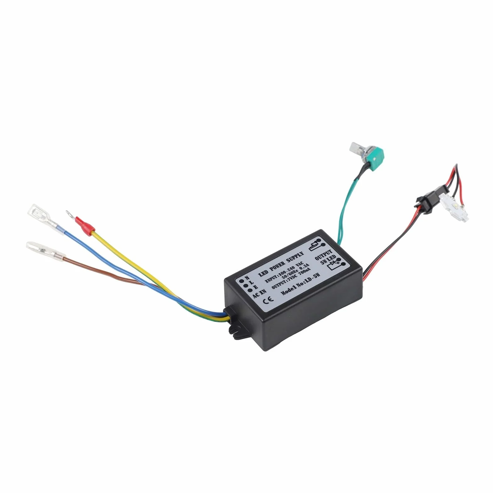 Mikroskop źródło zasilania LD-5W moduł LED ściemniany 3W 5W globalna kompatybilność napięcia