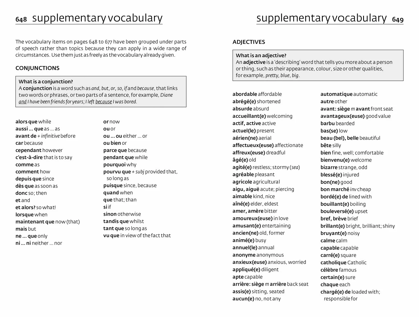 Easy Learning French Complete Grammar Verbs and Vocabulary 3 Books in 1