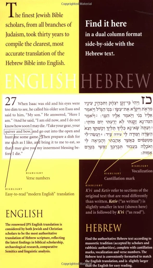 Hebrew-English Tanakh-PR-Student Guide