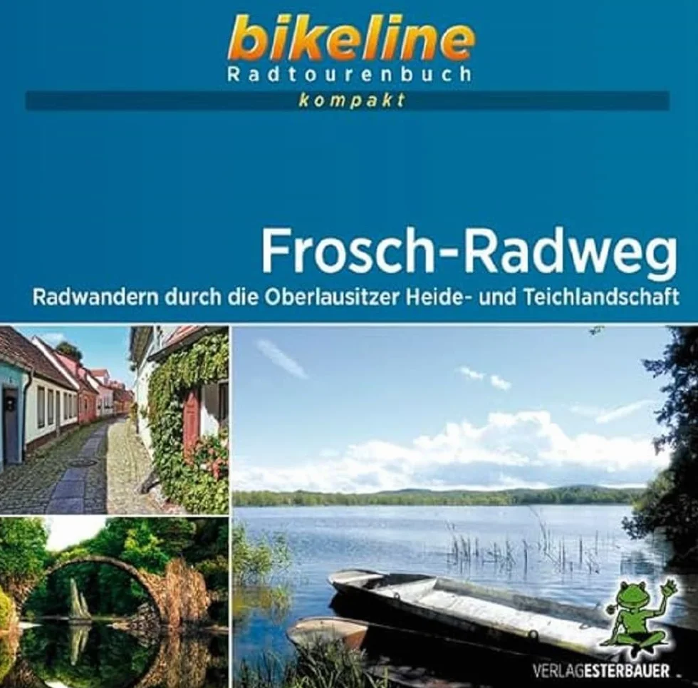 Frosch-Radweg 1:50.000 274 km GPS-Tracks Download Live-Update Radwanderkarte Oberlausitzer Heide- und Teichlandschaft