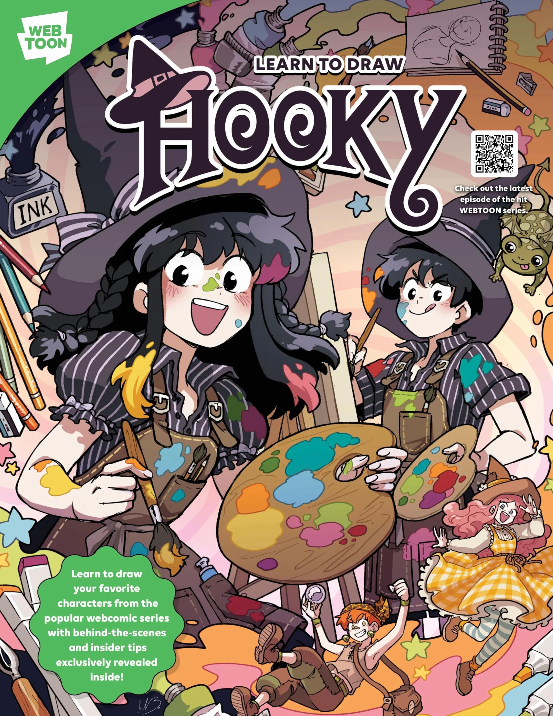 Learn to Draw Hooky: Learn to Draw Your Favorite Characters from the Popular Webcomic Series with Behind-The-Scenes and Insider Tips Exclusively Revealed Inside!