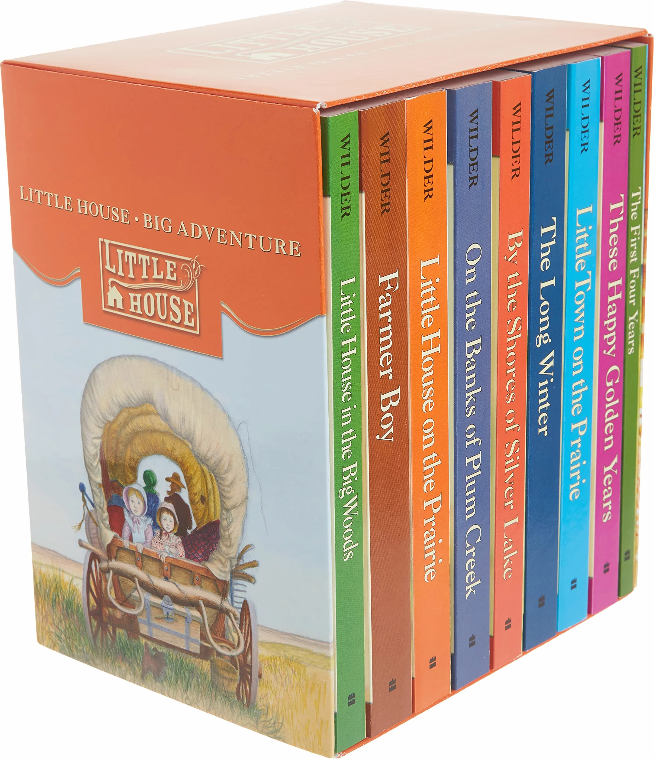 The Little House Set: Books 1 to 9