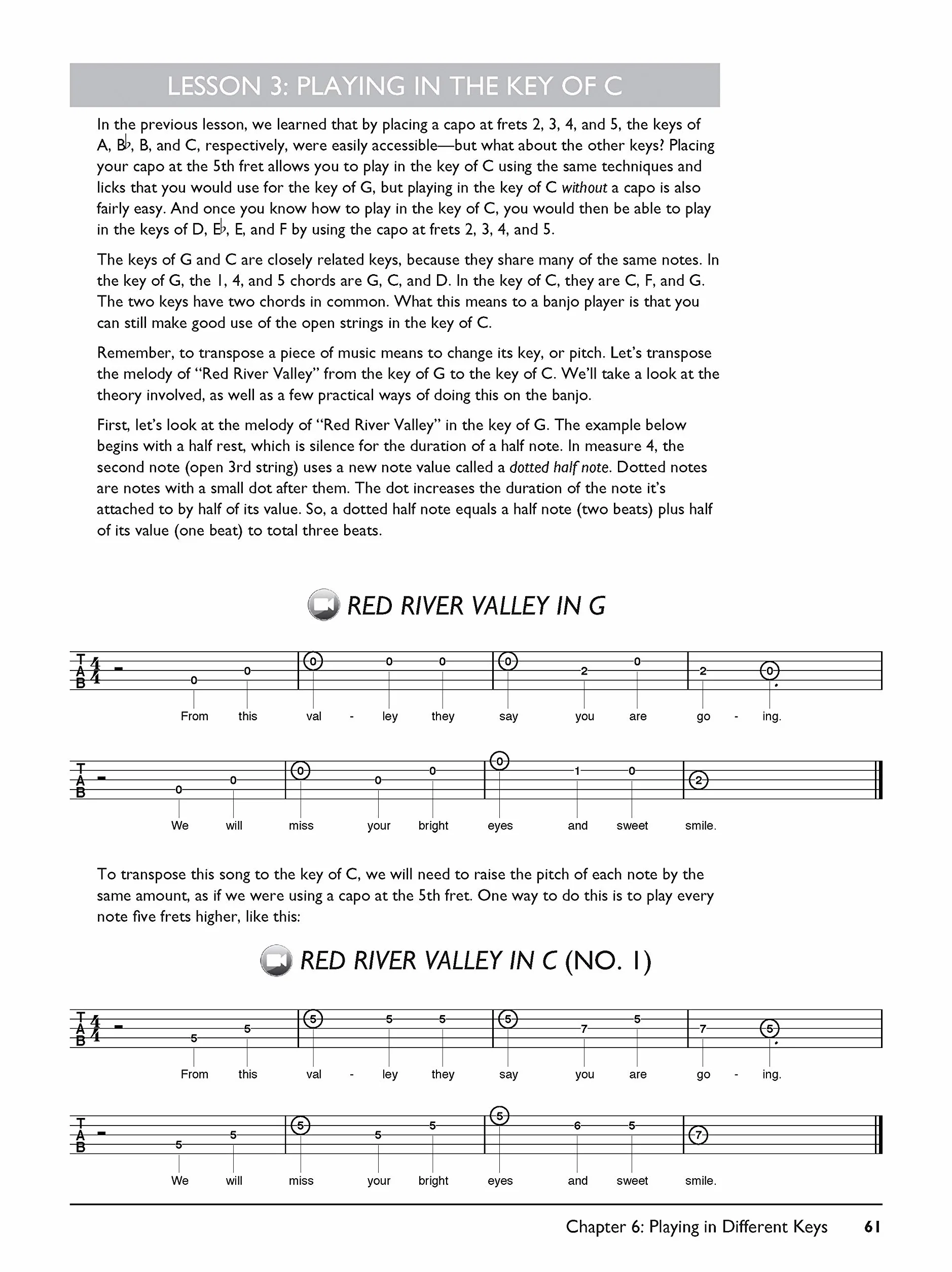 Beginning Banjo: Beginning - Intermediate - Mastering (incl. DVD & Online Audio & Video)