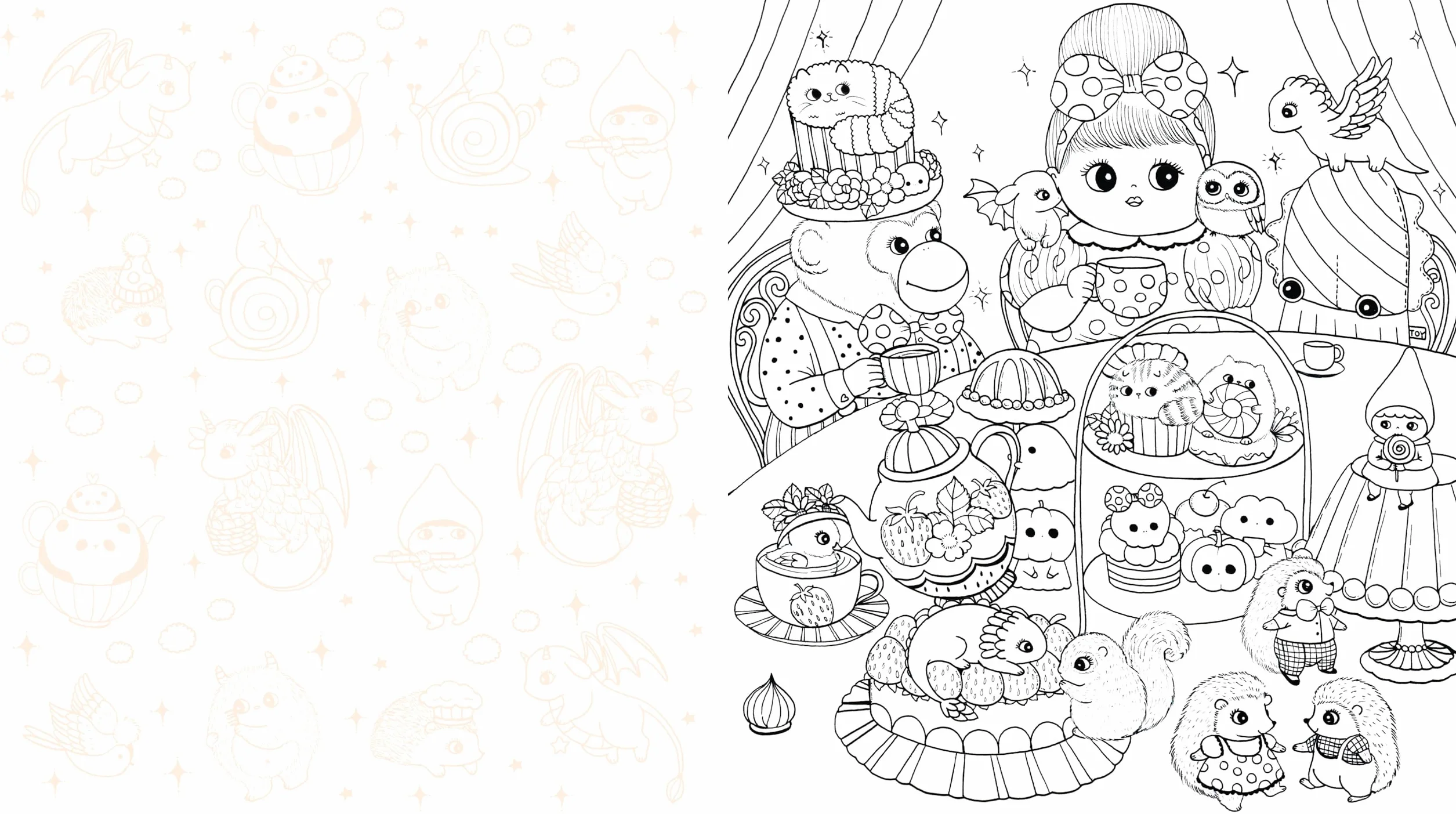Lulu's House of Wonder Coloring Book: Step Inside & Color Fantastical Creatures & Cozy Scenes