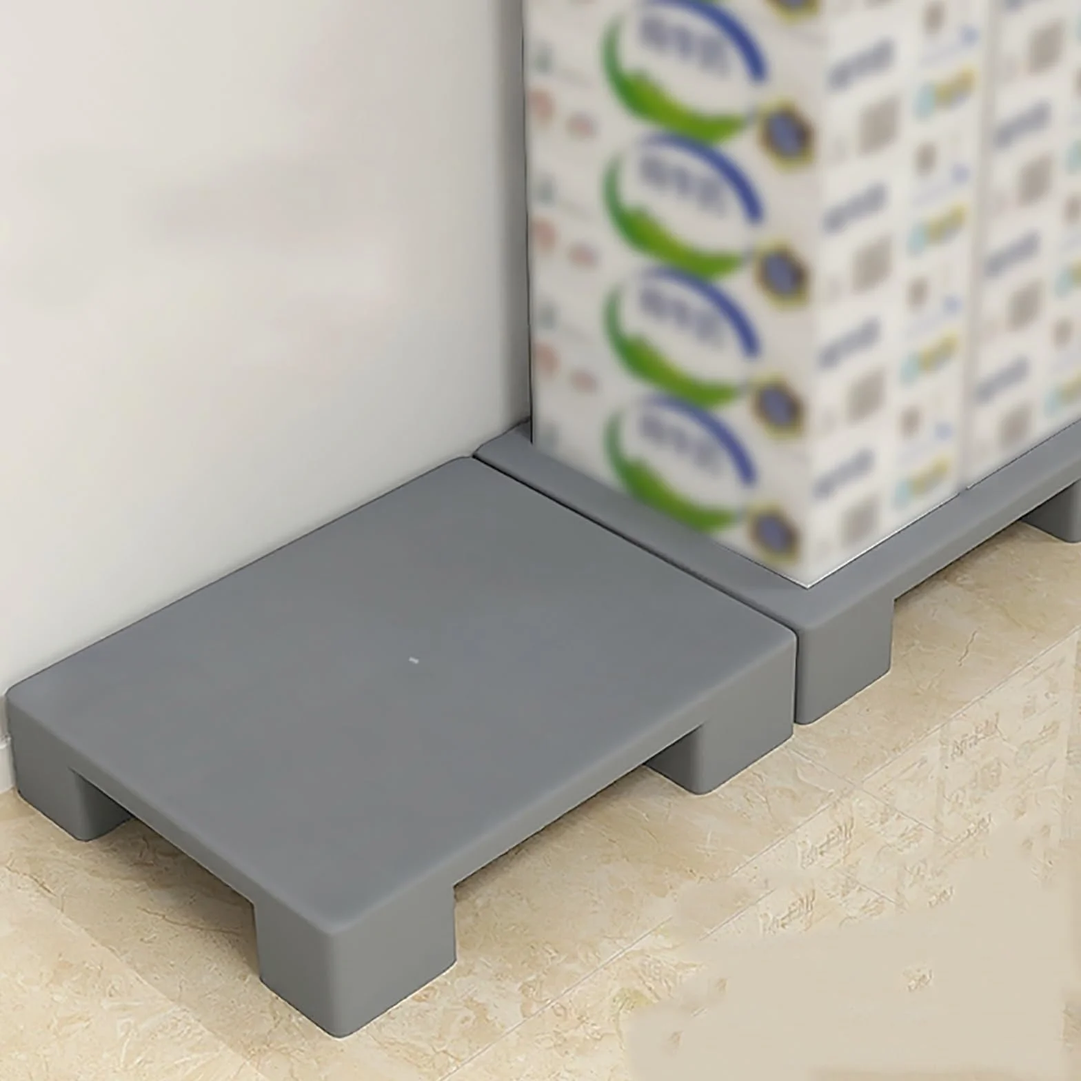 Plastikowa paleta do przechowywania podwyższona konstrukcja