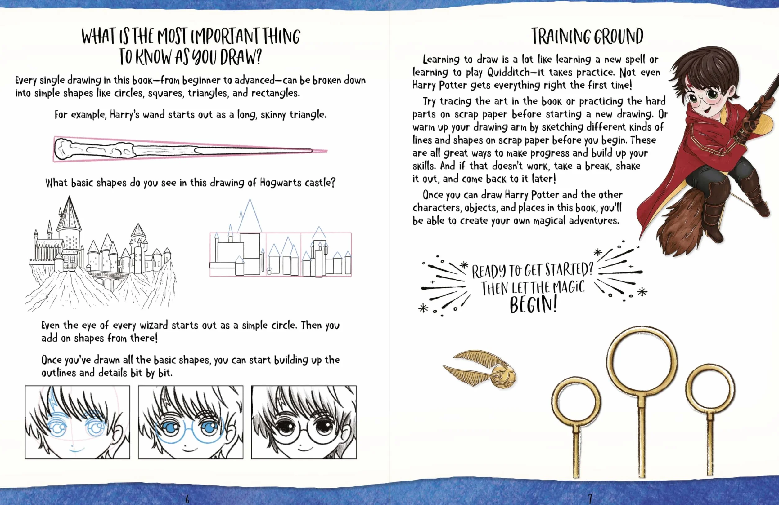 The Official Harry Potter How to Draw