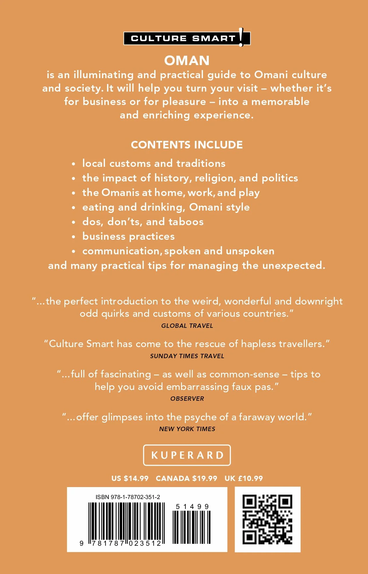 Oman - Culture Smart!: The Essential Guide to Customs & Culture