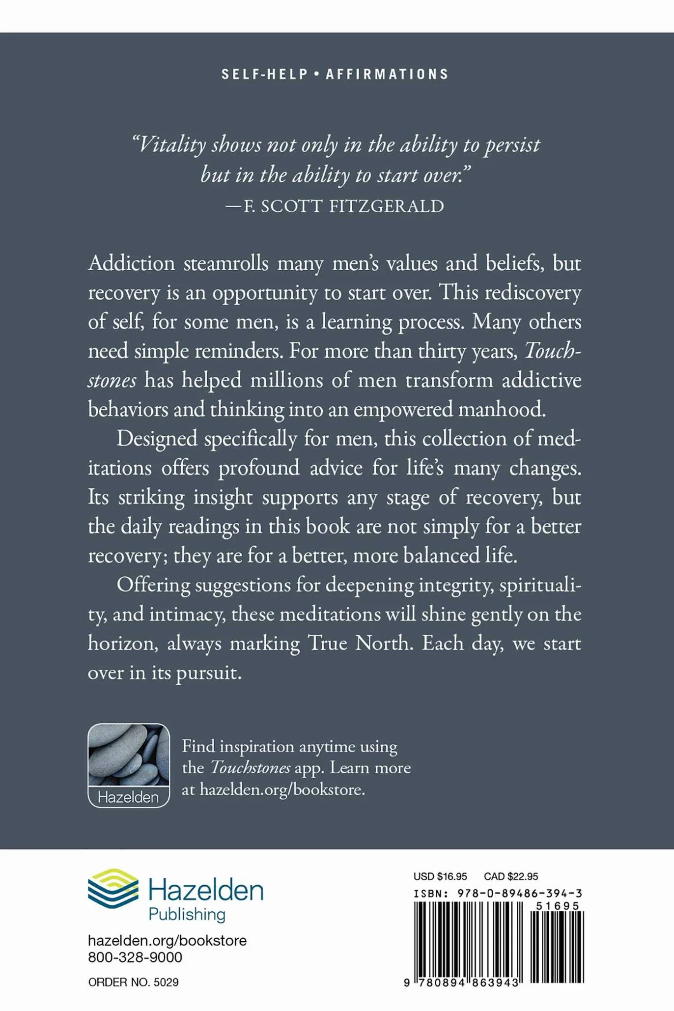 Touchstones: A Book of Daily Meditations for Men