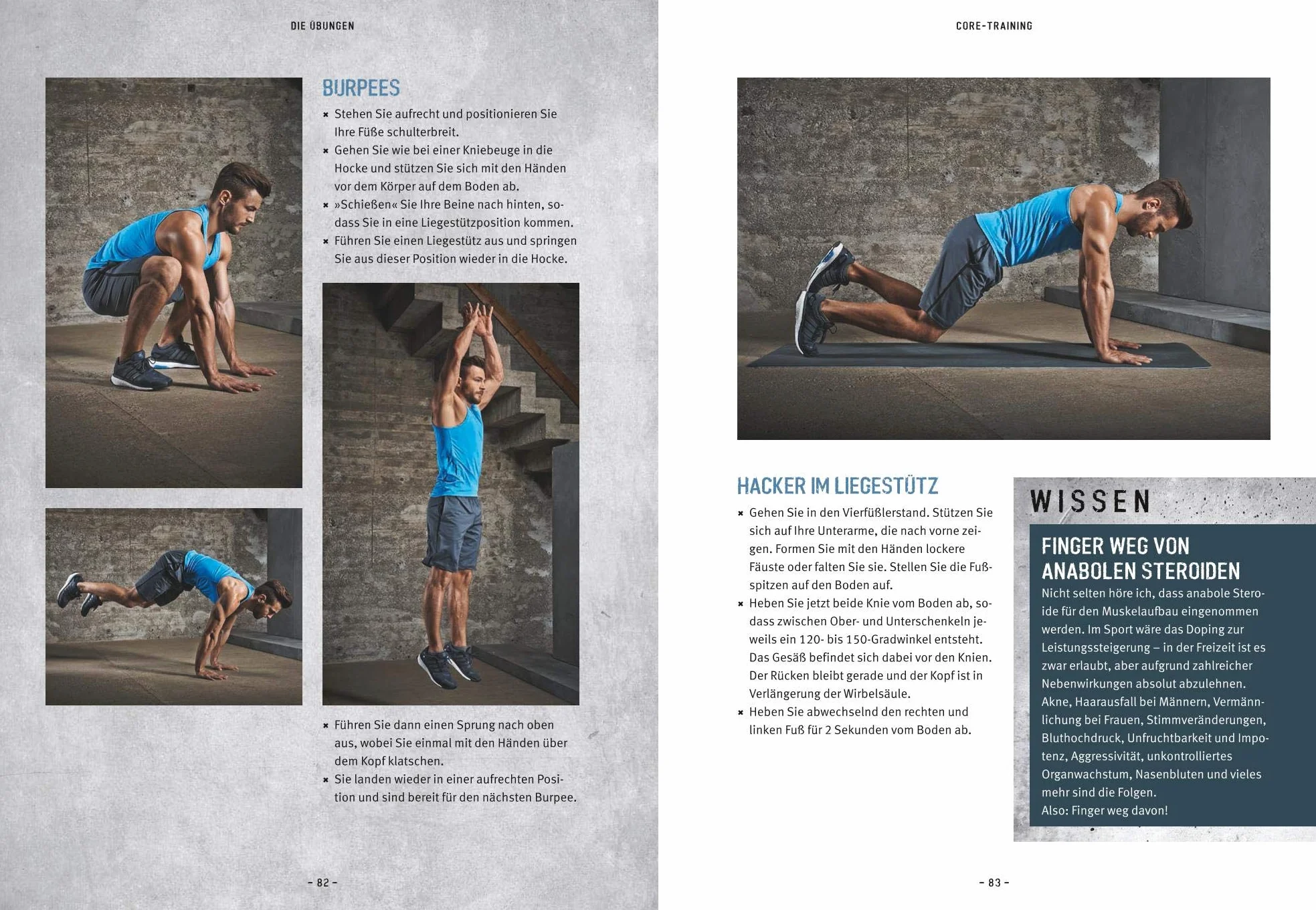 Das Muskel-Workout: 100 Übungen ohne Geräte