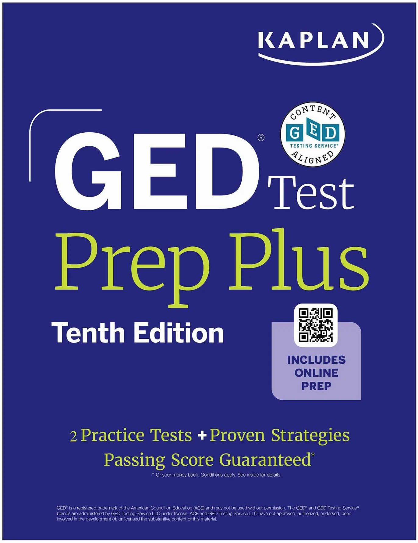 GED Test Prep Plus 2026: 2 Full Length Practice Tests, 1000+ Practice Questions & 60+ Online Videos
