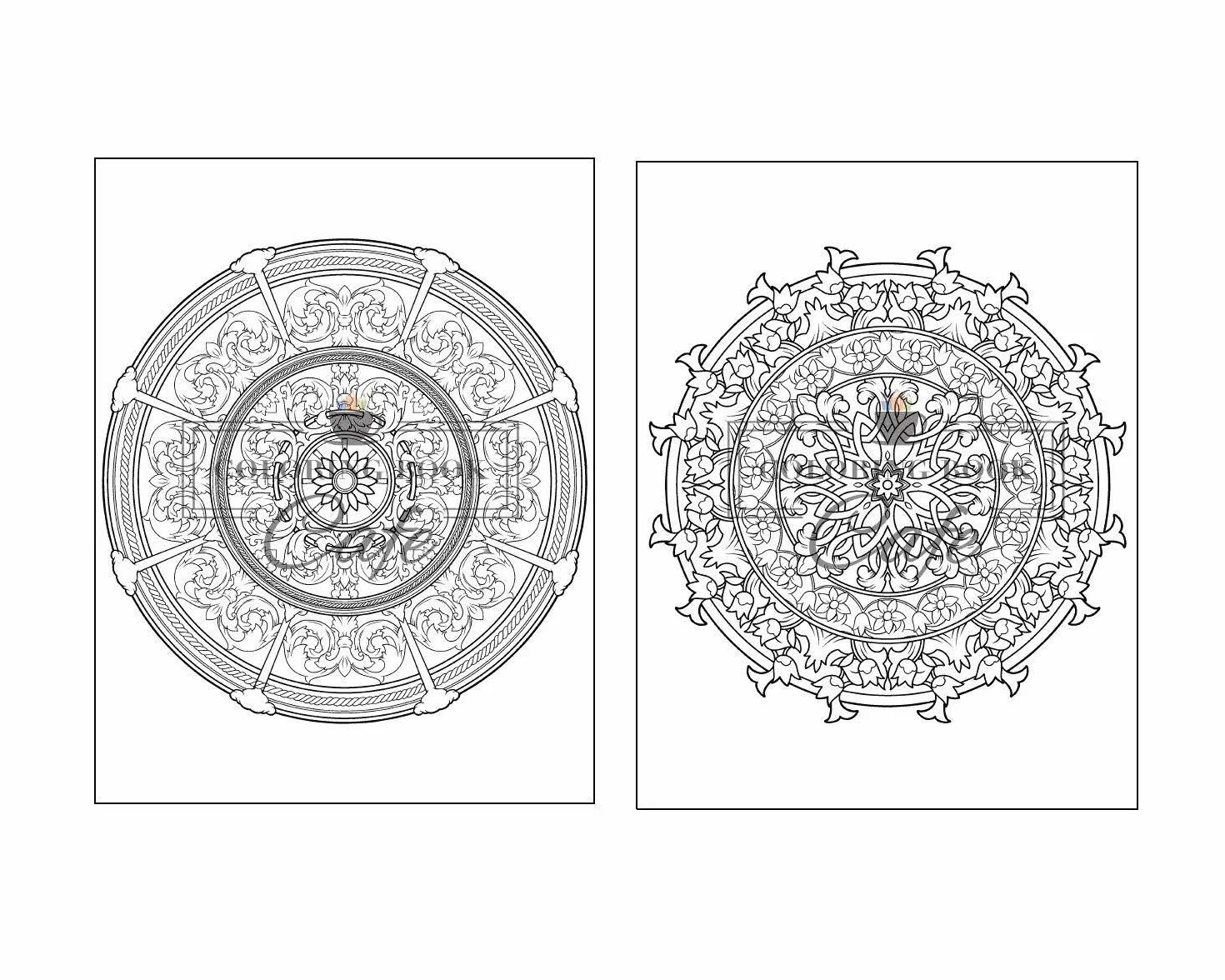 125 Mandalas: An Adult Coloring Book Featuring 125 of the World’s Most Beautiful Mandalas for Stress Relief and Relaxation