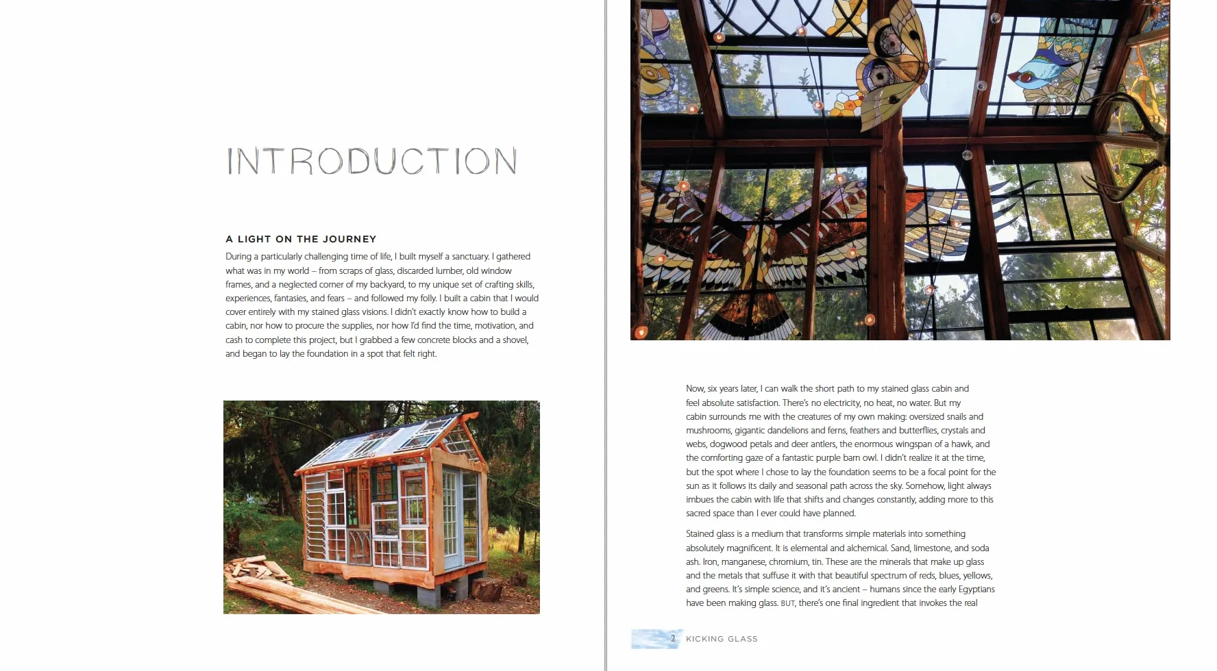 Kicking Glass: A Creative Guide to Stained Glass Craft