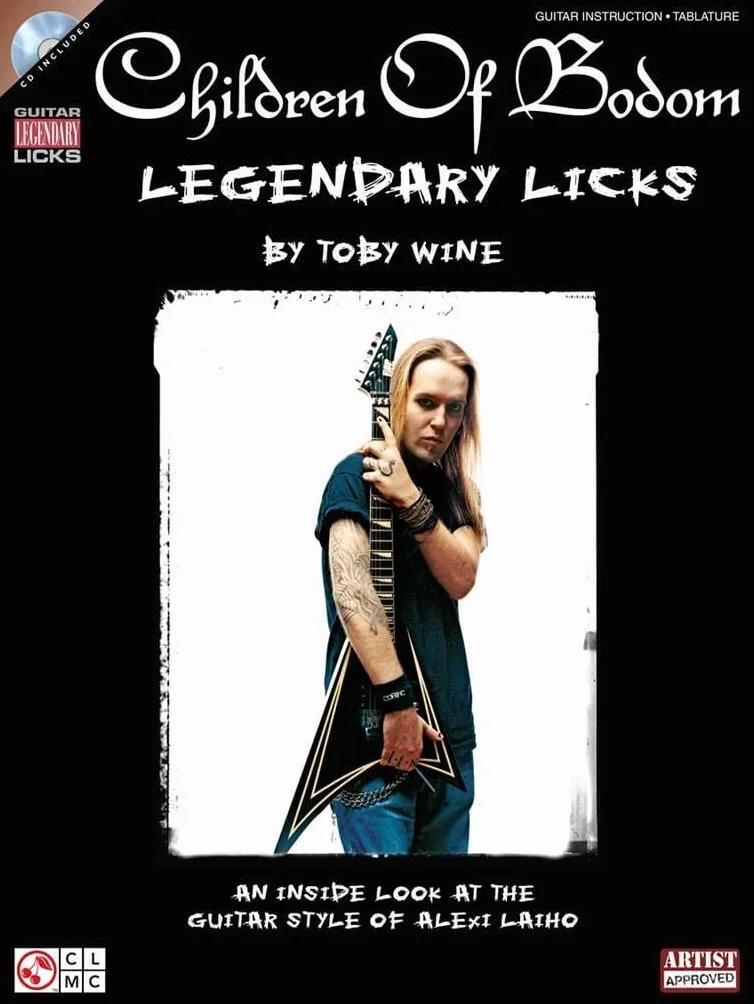 Children of bodom - legendary licks guitare +cd: An Inside Look at the Guitar Style of Alexi Laiho