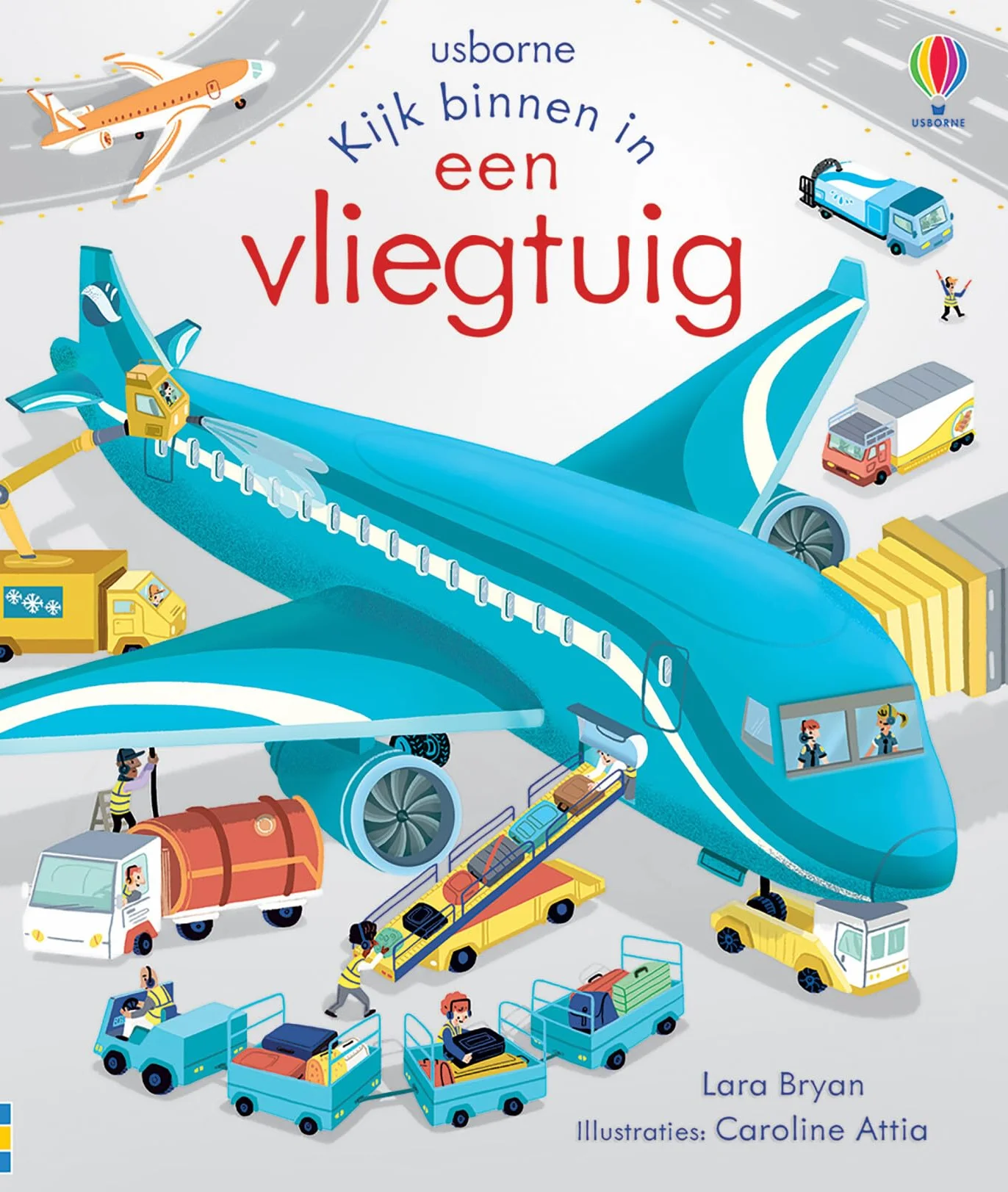 Een vliegtuig: Kijk binnen in...