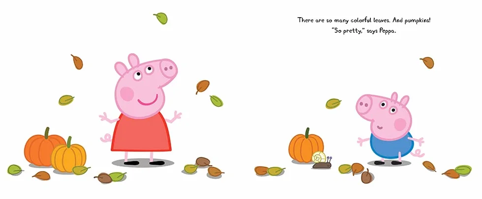 Peppa Pig and the Day of Giving Thanks: A Thanksgiving Holiday Storybook for Toddlers, Preschoolers, Kids Ages 2-5