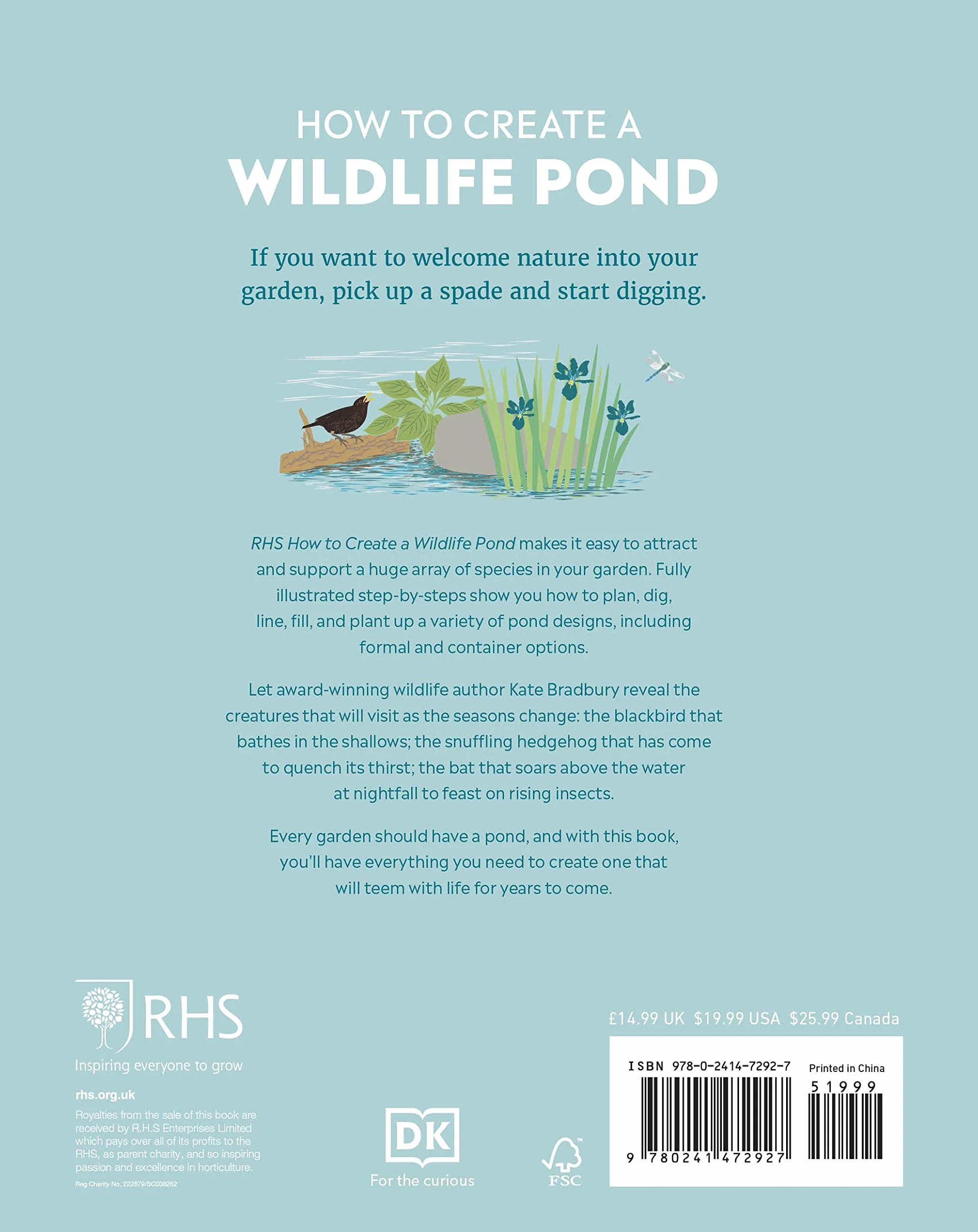 RHS How to Create a Wildlife Pond: Plan, Dig, and Enjoy a Natural Pond