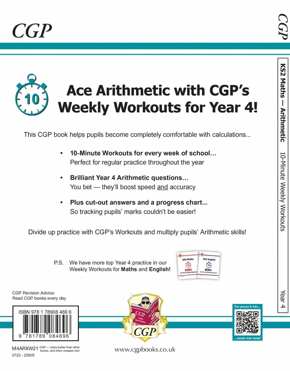 KS2 Year 4 Maths 10-Minute Weekly Workouts: Arithmetic