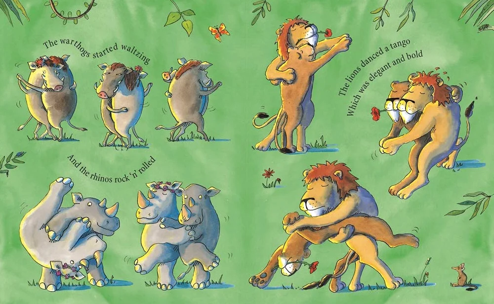 Giraffes Can't Dance Cased Board Book