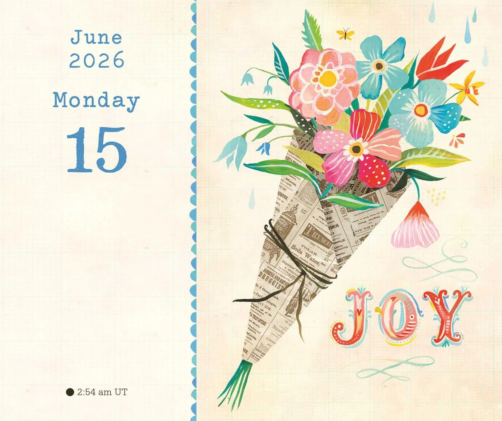 Katie Daisy 2026 Day-to-Day Calendar: Wild Beauty