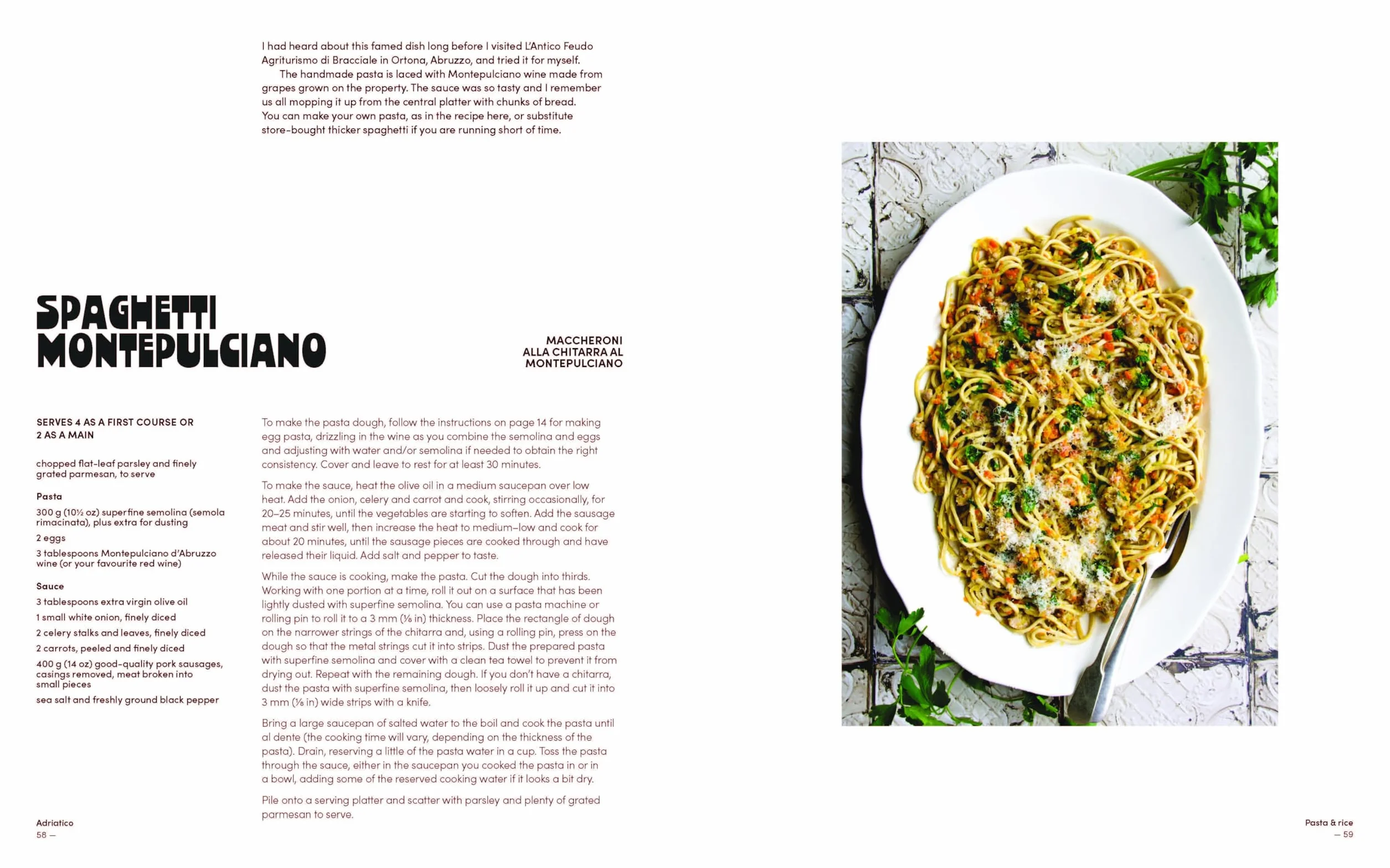 Adriatico: Recipes and Stories from Italy's Adriatic Coast