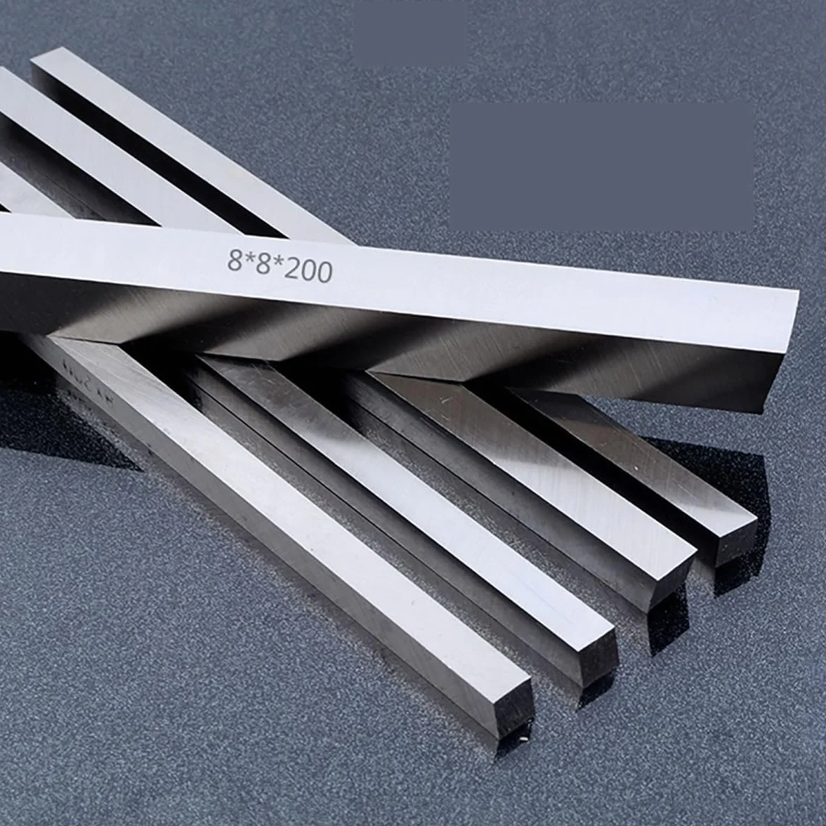 Tokarka CNC HSS płaskownik kwadratowy twardość HRC 66-69 stal szybkotnąca narzędzie tokarskie 6 x 8 x 200mm