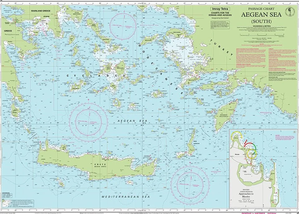 G3 Aegean Sea (South): 1:750.000
