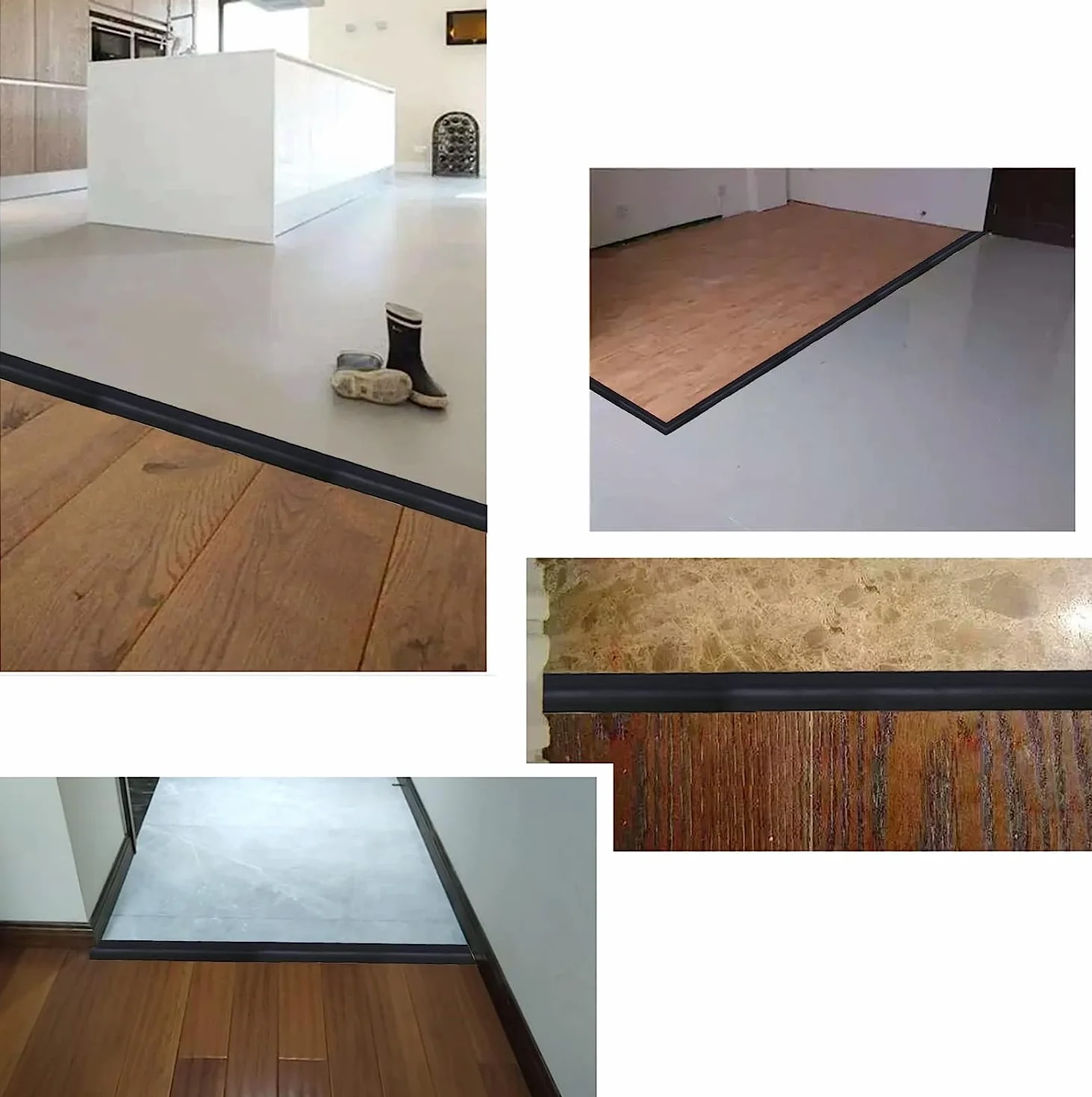 Gumowe paski samoprzylepne uszczelki 40 mm x 2 mm x 300 cm ochrona przed wibracjami